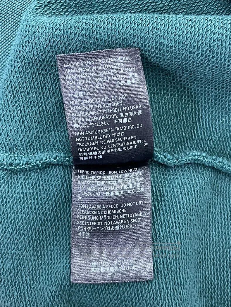 Balenciaga Balenciaga Green round-neck sweatshirt with large logo, si Size US S / EU 44-46 / 1 - 5 Thumbnail