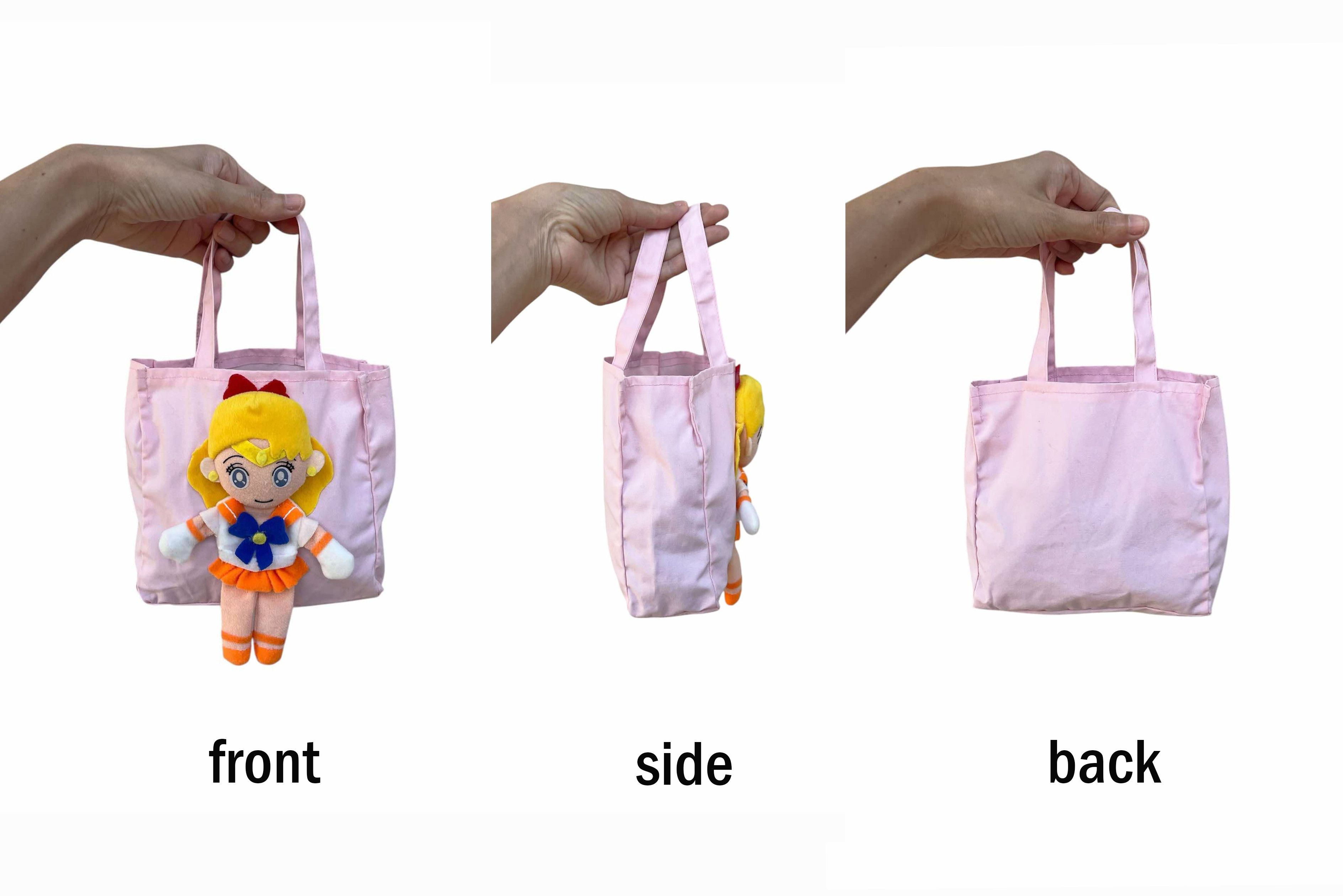 Japanese Brand Cutie SAILOR VENUS mini 3d Doll Handbag Size ONE SIZE - 8 Thumbnail