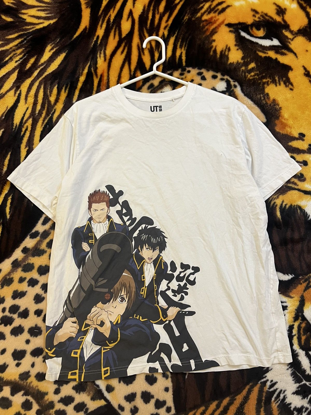 Uniqlo *RARE* UNIQLO UT XL(JPN) Gintama T-Shirt Shinsengumi White Size US XL / EU 56 / 4 - 1 Thumbnail