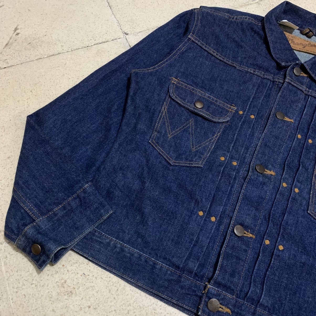 Wrangler Vtg 90s Wrangler Blue Bell's Denim Jacket Type 2 Size US M / EU 48-50 / 2 - 5 Thumbnail