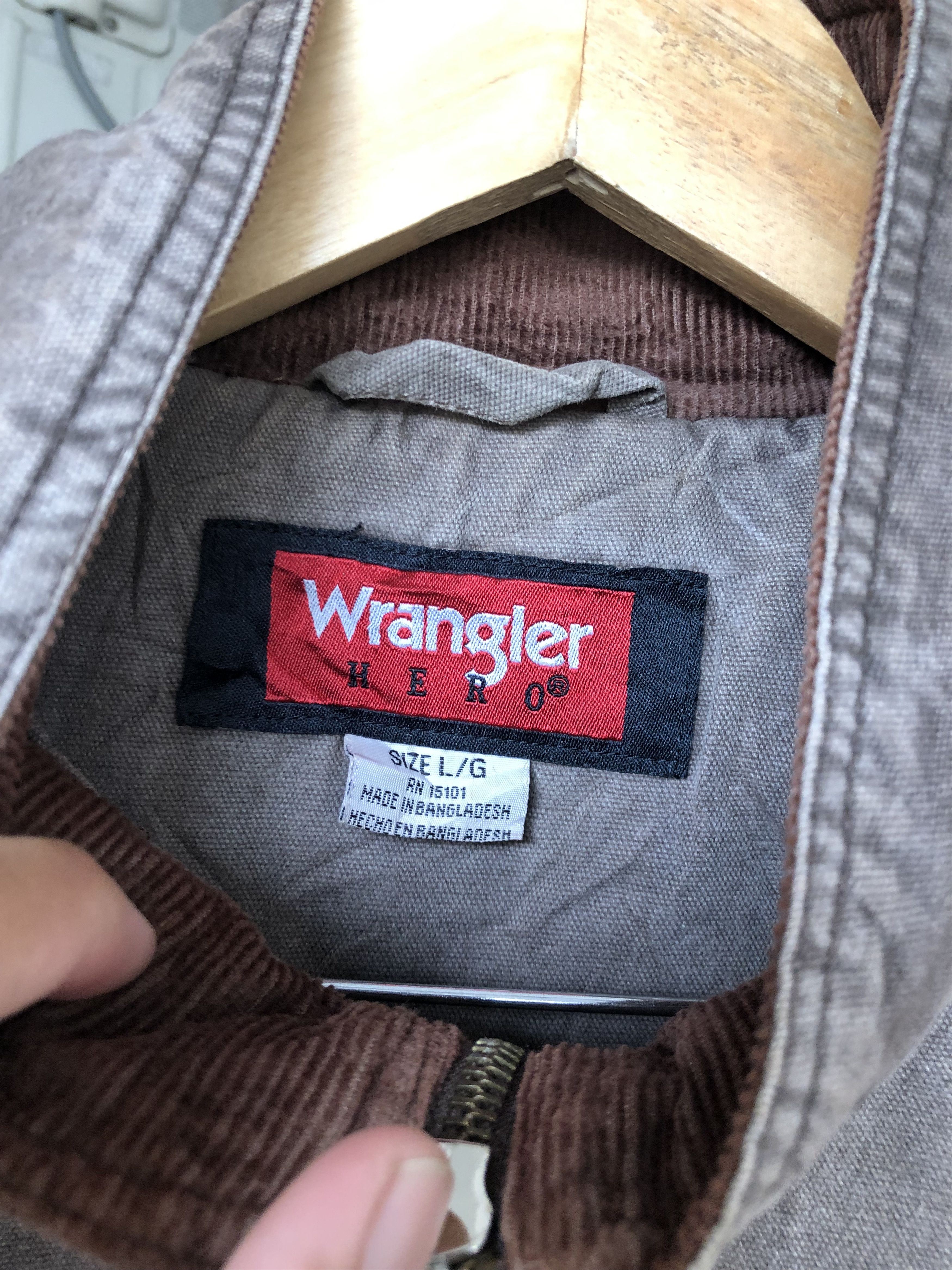 Wrangler Vintage Wrangler Hero Duck Canvas Vest Jacket Brown Size US L / EU 52-54 / 3 - 8 Thumbnail