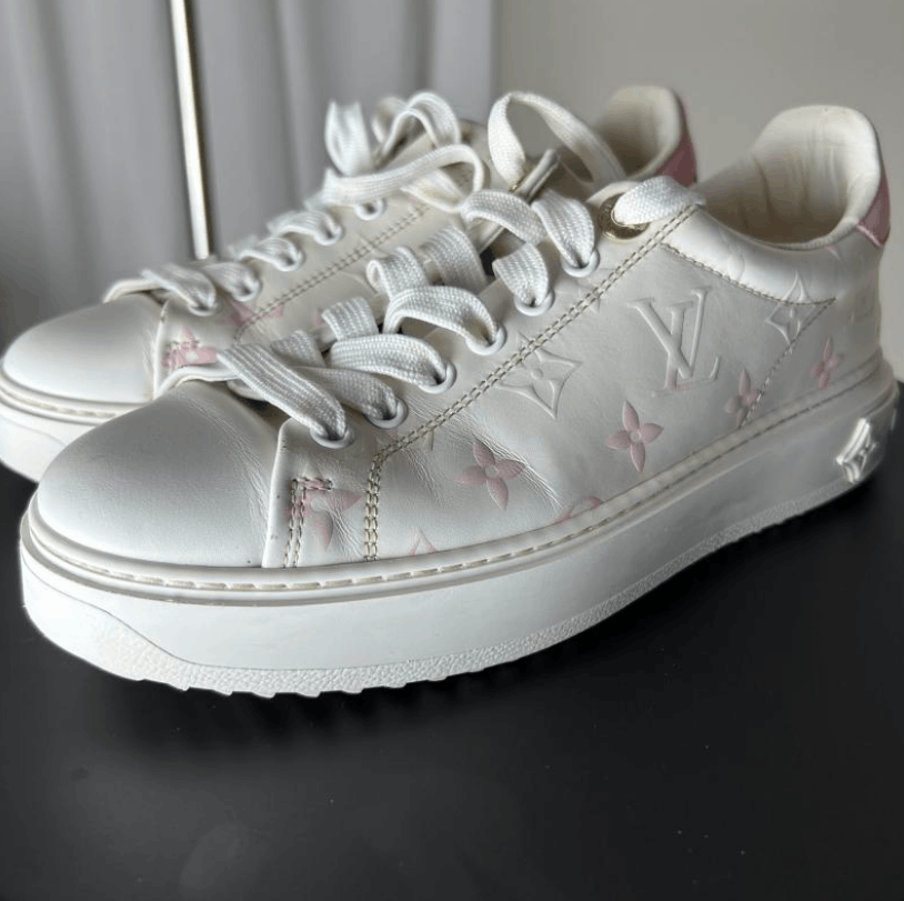 Louis Vuitton Louis Vuitton Low-Top Sneakers Size US 8 / IT 38 - 1 Thumbnail