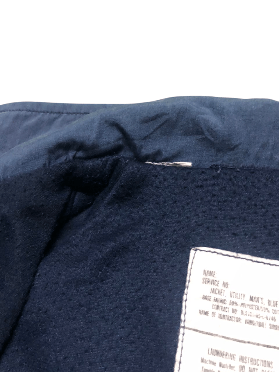 Vintage Vintage Jacket Utility Man Blue Jacket Military Size US M / EU 48-50 / 2 - 16 Thumbnail