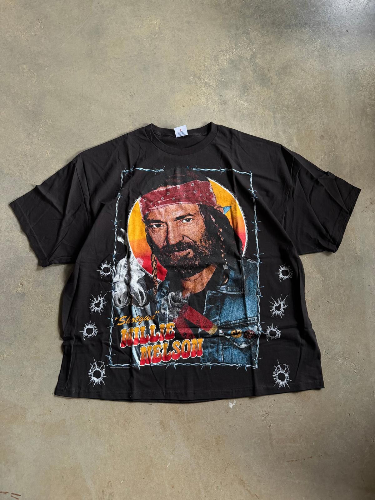 Backstock Co. Shotgun Willie Orig. Fan Art Tee Sz 4XL