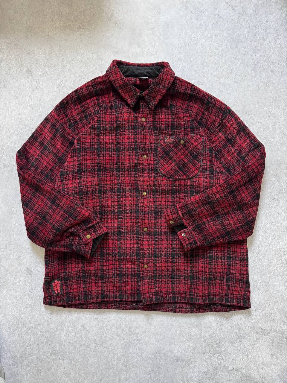 Other Vintage Lowe Alpine Aleutian Plaid Jacket Polartec Fleece Size US XL / EU 56 / 4 - 4 Thumbnail