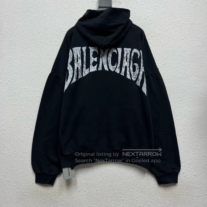 Balenciaga Balenciaga Hawaii Palm Tree Iron Tower Hand-Painted Letter Size US M / EU 48-50 / 2 - 2 Thumbnail