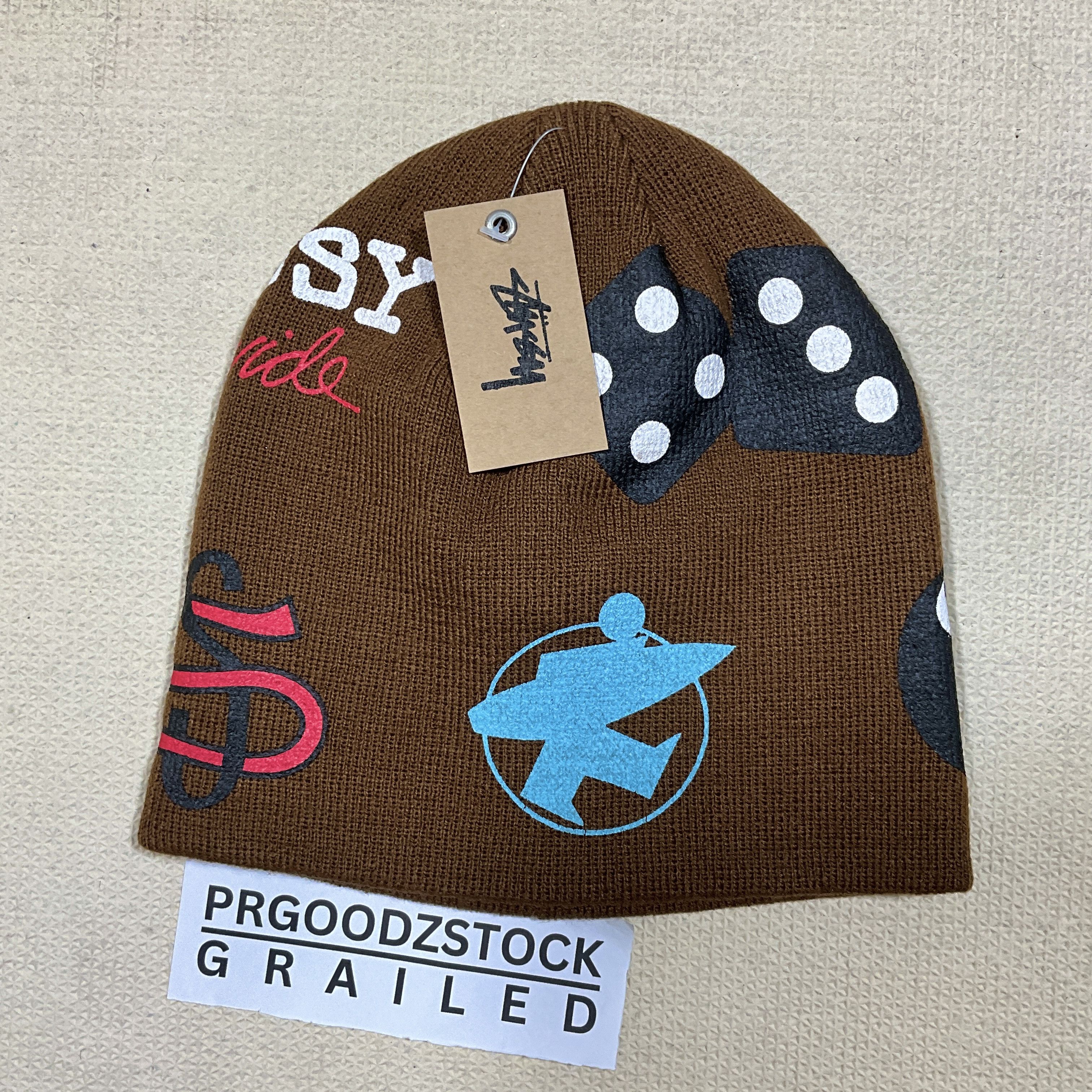 Stussy STUSSY MXED LOGO SKULLCAP BEANIE HAT Size ONE SIZE - 1 Thumbnail