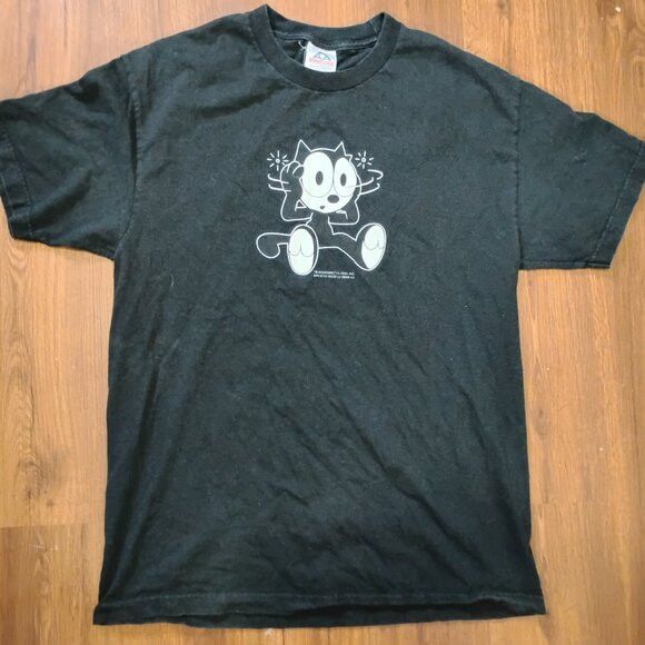 Other Vintage Y2K Felix The Cat T-Shirt Size US L / EU 52-54 / 3 - 2 Thumbnail