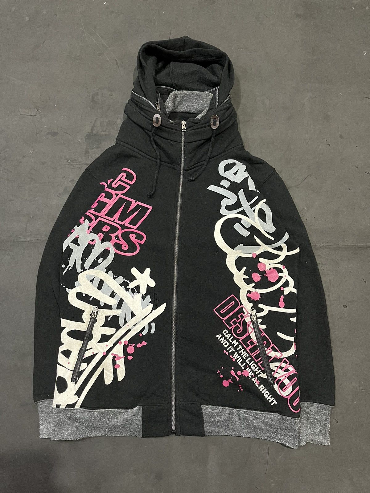 Japanese Brand Born to free bono hoodie ifsixwasnine lgb styled Size US XL / EU 56 / 4 - 1 Thumbnail