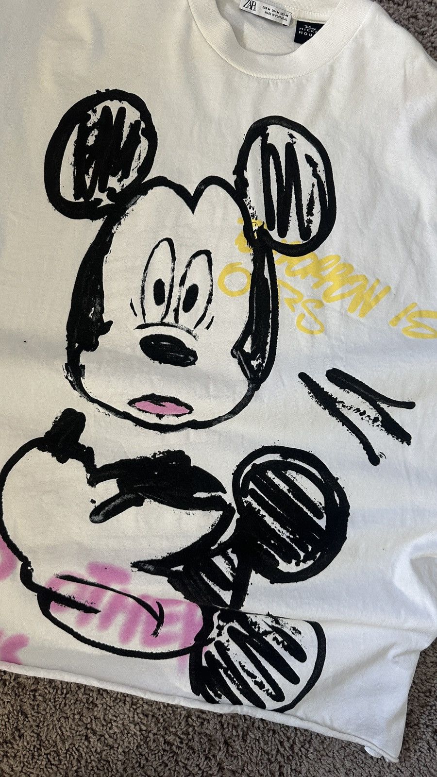 Mickey Mouse × Zara mickey mouse graphic tee Size US M / EU 48-50 / 2 - 2 Thumbnail