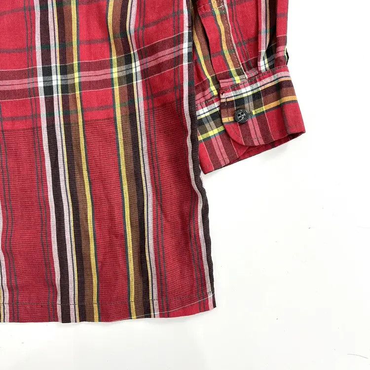 Balenciaga Vintage Balenciaga Plaid Long Shirt Size US M / EU 48-50 / 2 - 8 Thumbnail