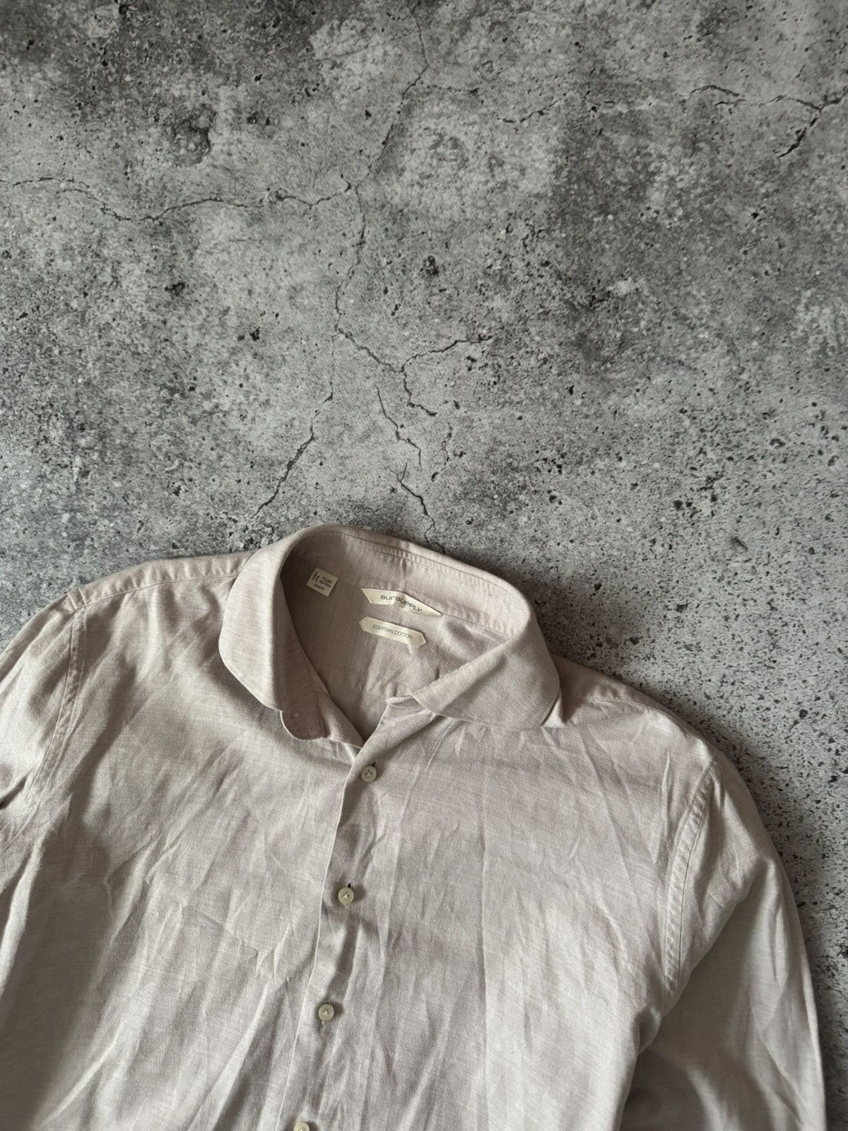 Suitsupply Suitsupply Button Shirt Luxury Thomas Mason Fabrics L Size US L / EU 52-54 / 3 - 2 Thumbnail