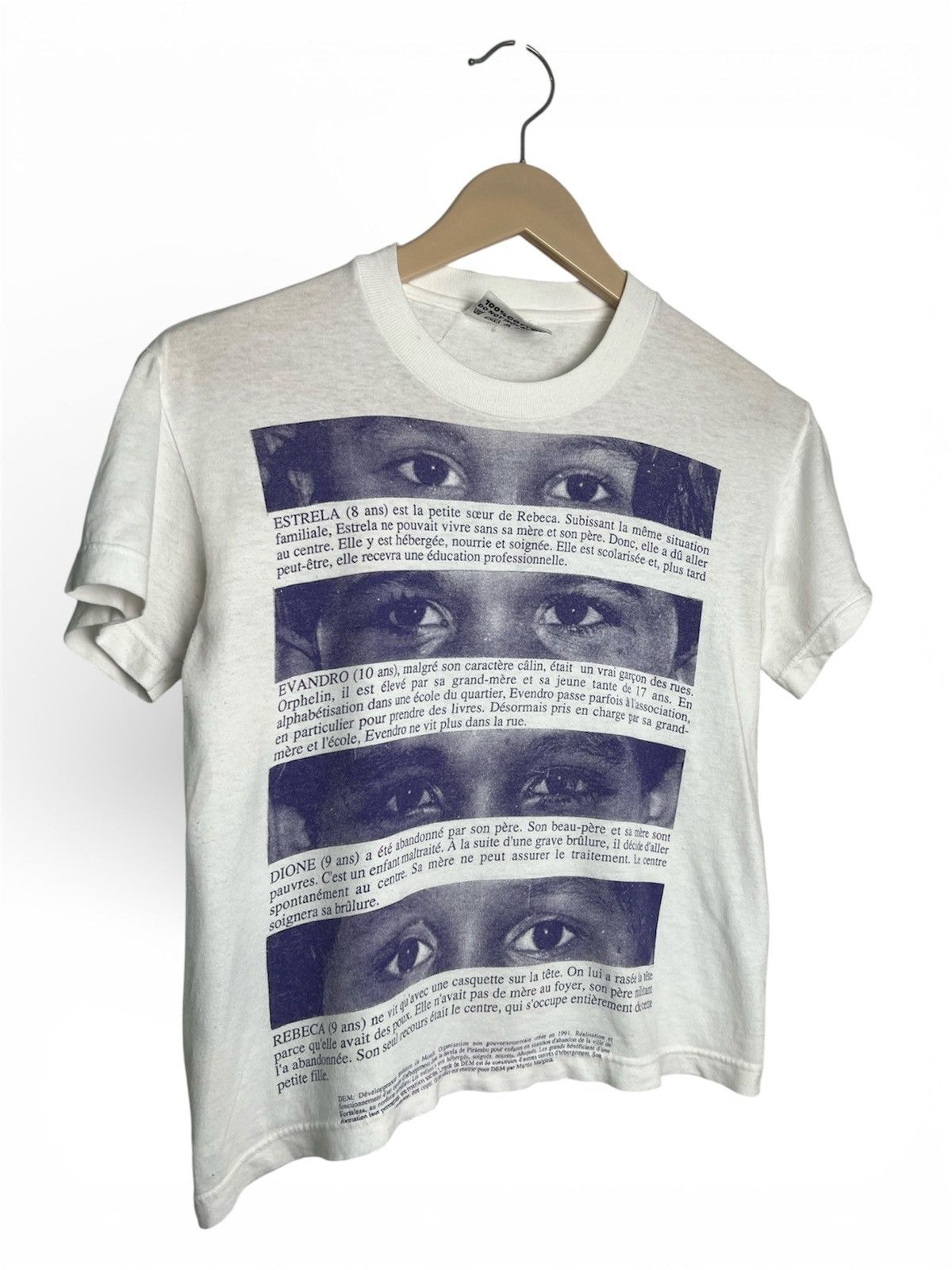 Vintage Rare❗️❗️Maison Margiela Dem Charity Tee Size US S / EU 44-46 / 1 - 1 Thumbnail