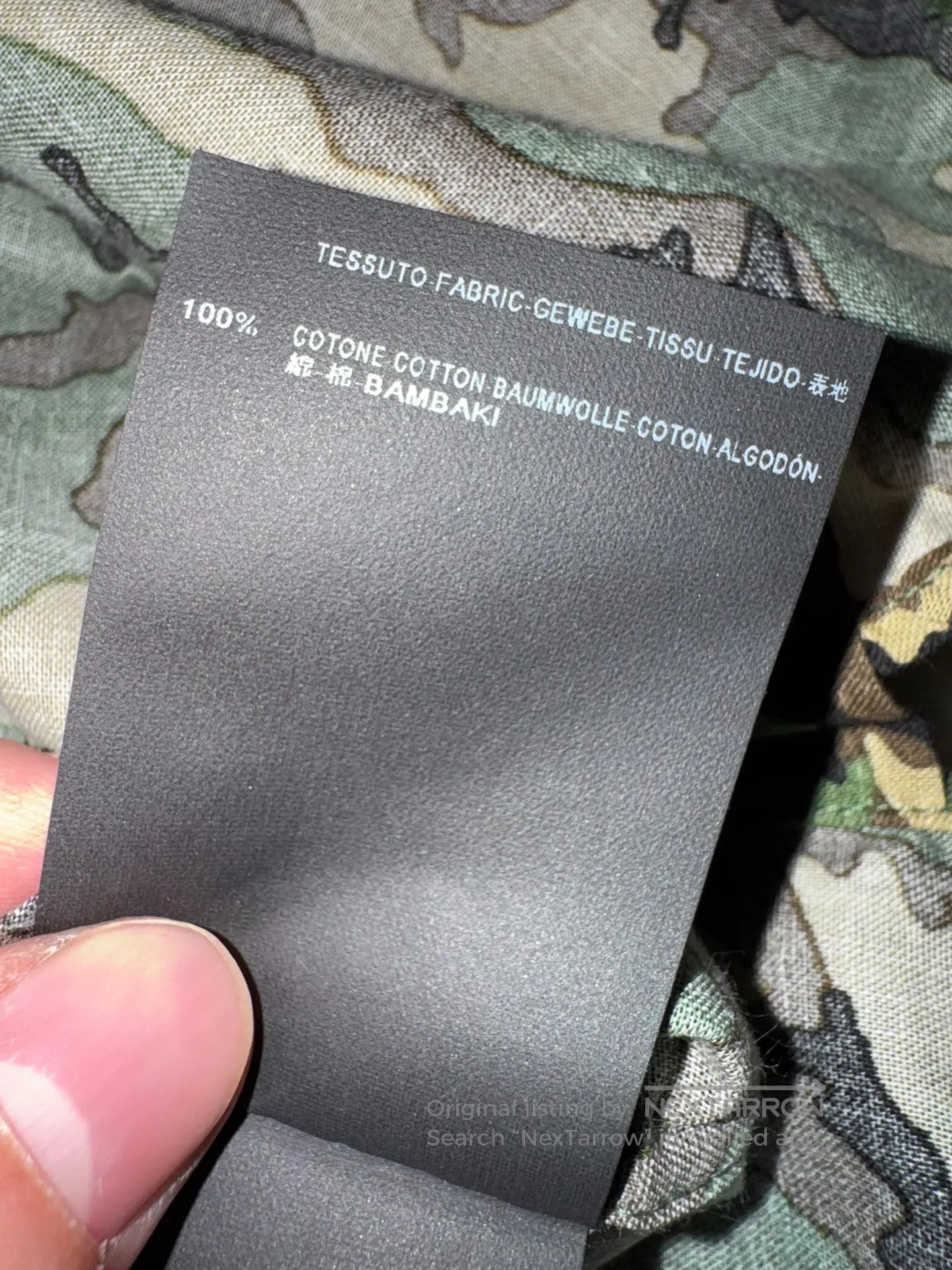 Saint Laurent Paris Saint Laurent Paris Camouflage Shirt| Size S / US 4 / IT 40 - 5 Thumbnail