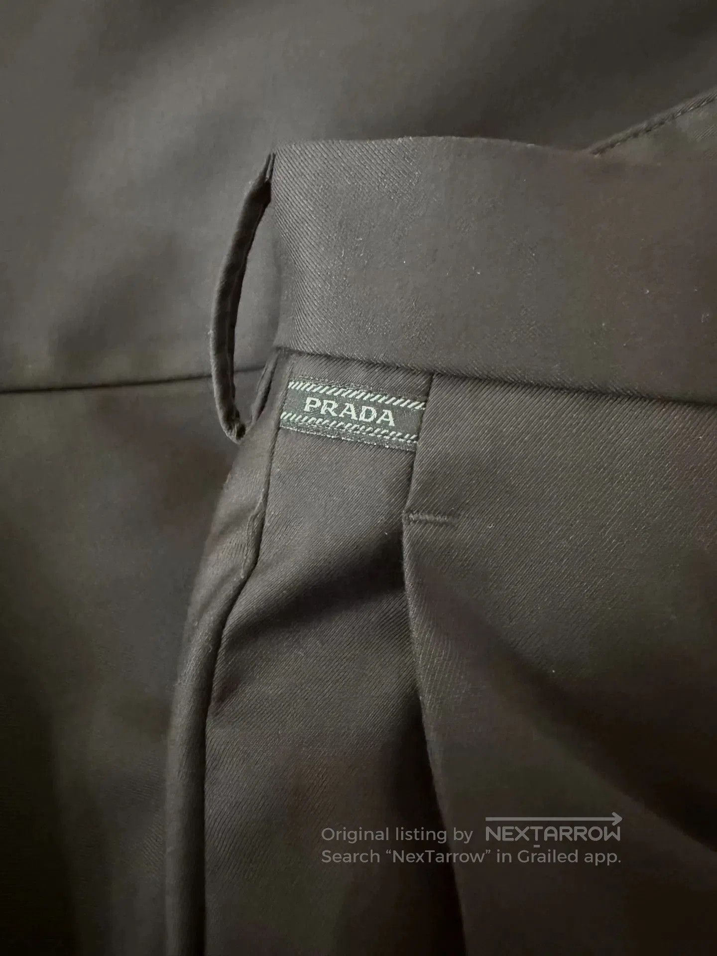 Prada PRADA Black Casual Trousers. Size US 32 / EU 48 - 3 Thumbnail