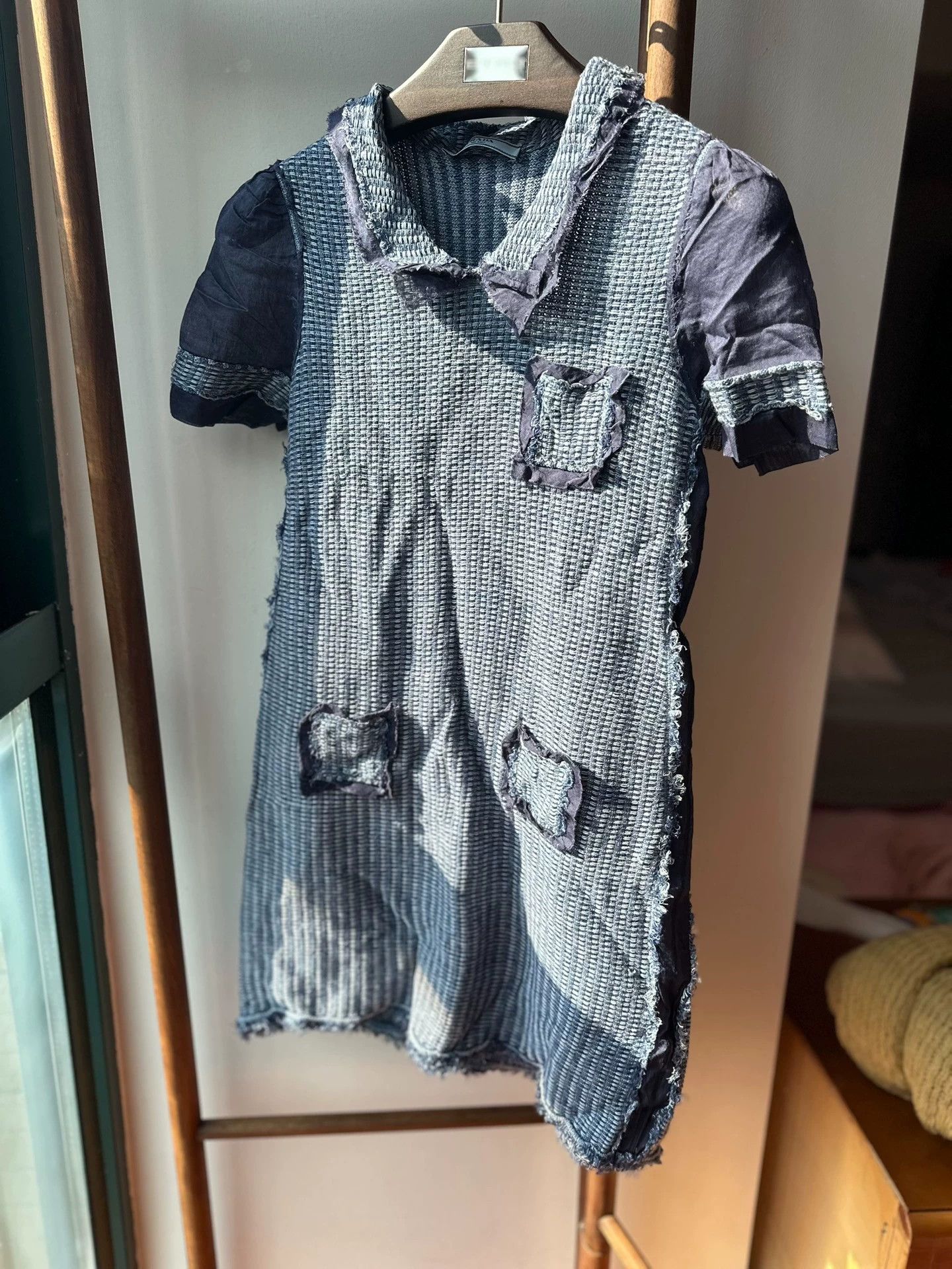Prada Prada Linen Dress 40 95new Size S / US 4 / IT 40 - 1 Thumbnail
