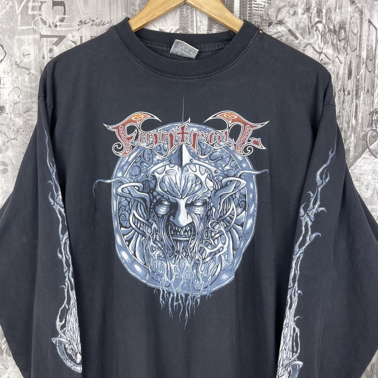 Band Tees 00s Vintage Finntroll Metal Band 2004 Licensed T-Shirt Size US XL / EU 56 / 4 - 3 Thumbnail