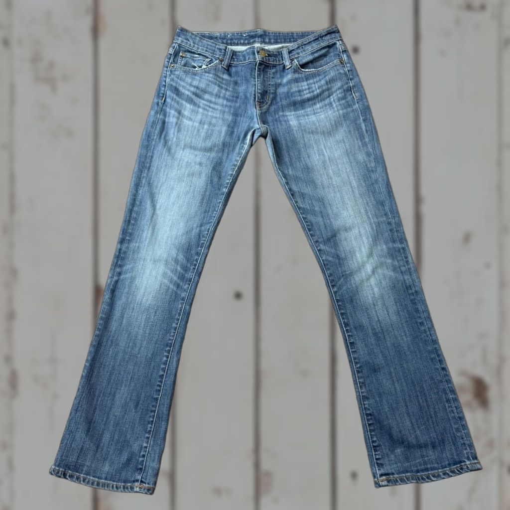 Ralph Lauren Denim & Supply Ralph Lauren Jeans Womens 30 Bootcut Skinny Stretch Low Rise 28x30 Blue Denim Jumpers? Size 30" / US 8 / IT 44 - 1 Thumbnail