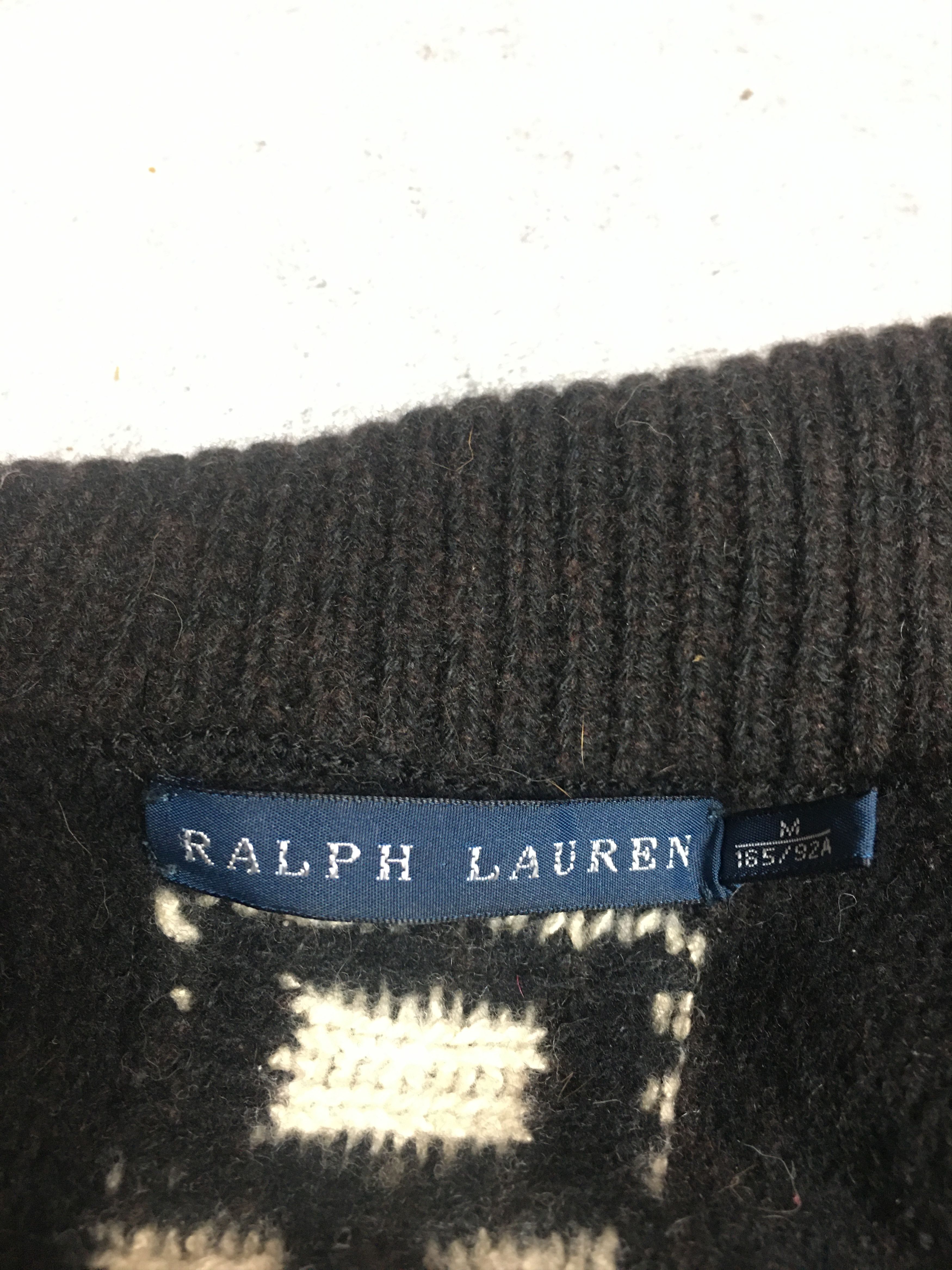 Ralph Lauren Ralph Lauren Aztec Indian Wool Silk Cashmere Cardigan M Size M / US 6-8 / IT 42-44 - 9 Thumbnail