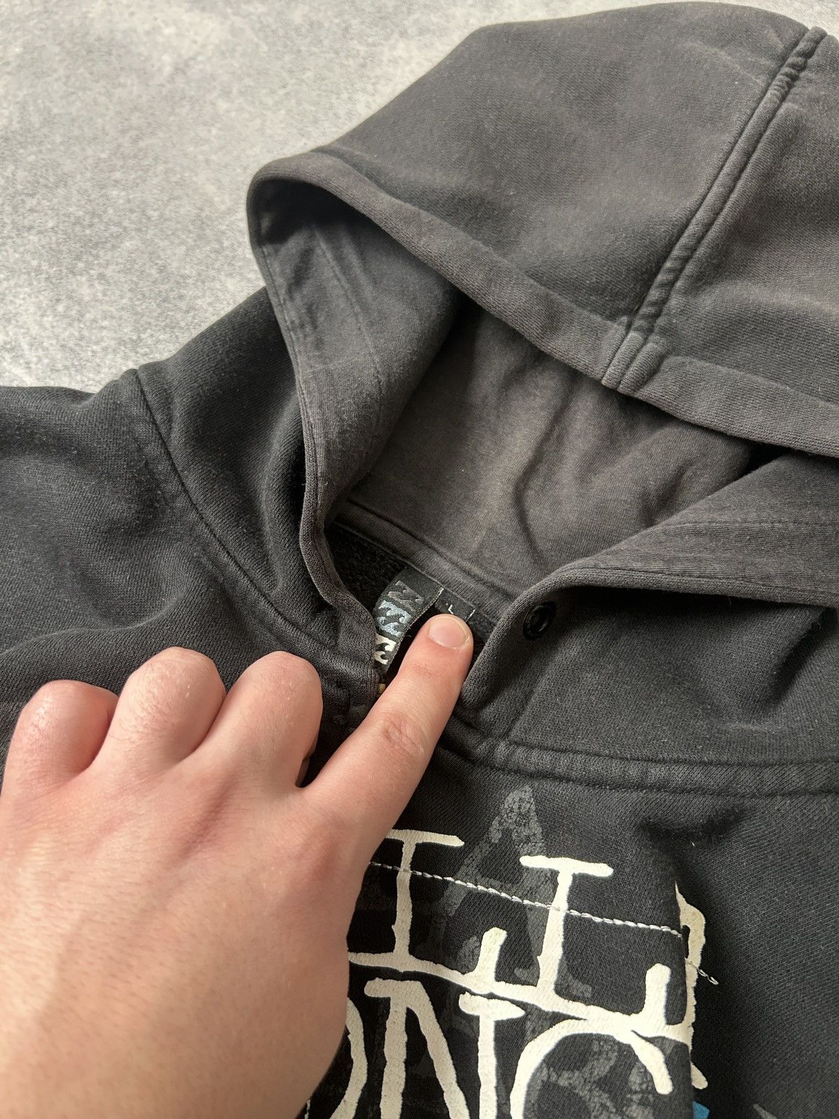 Billabong Vintage BillaBong distressed big logo zip-hoodies Size US L / EU 52-54 / 3 - 5 Thumbnail