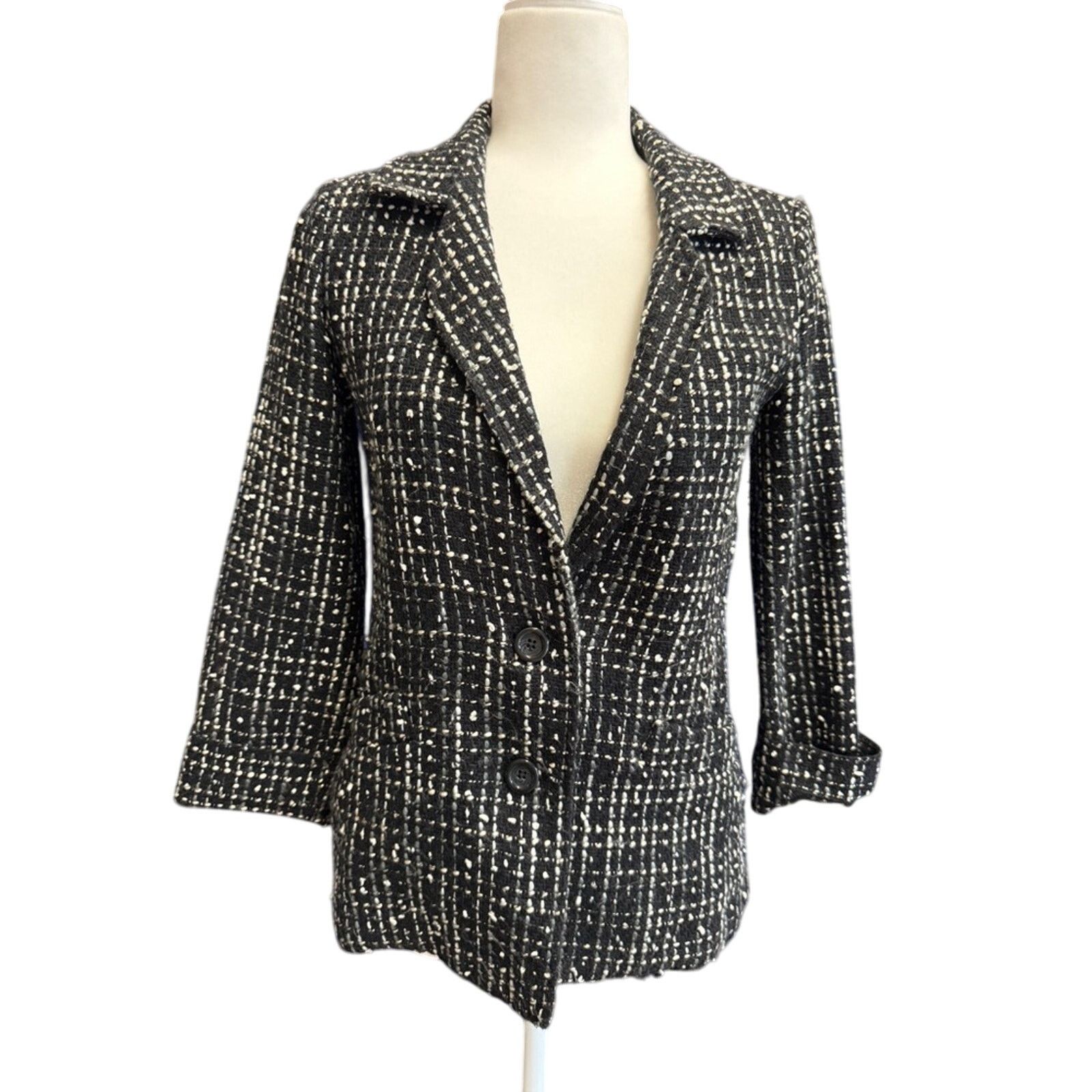 Other Silence + Noise Tweed Blazer - Size XS Size XS / US 0-2 / IT 36-38 - 2 Thumbnail