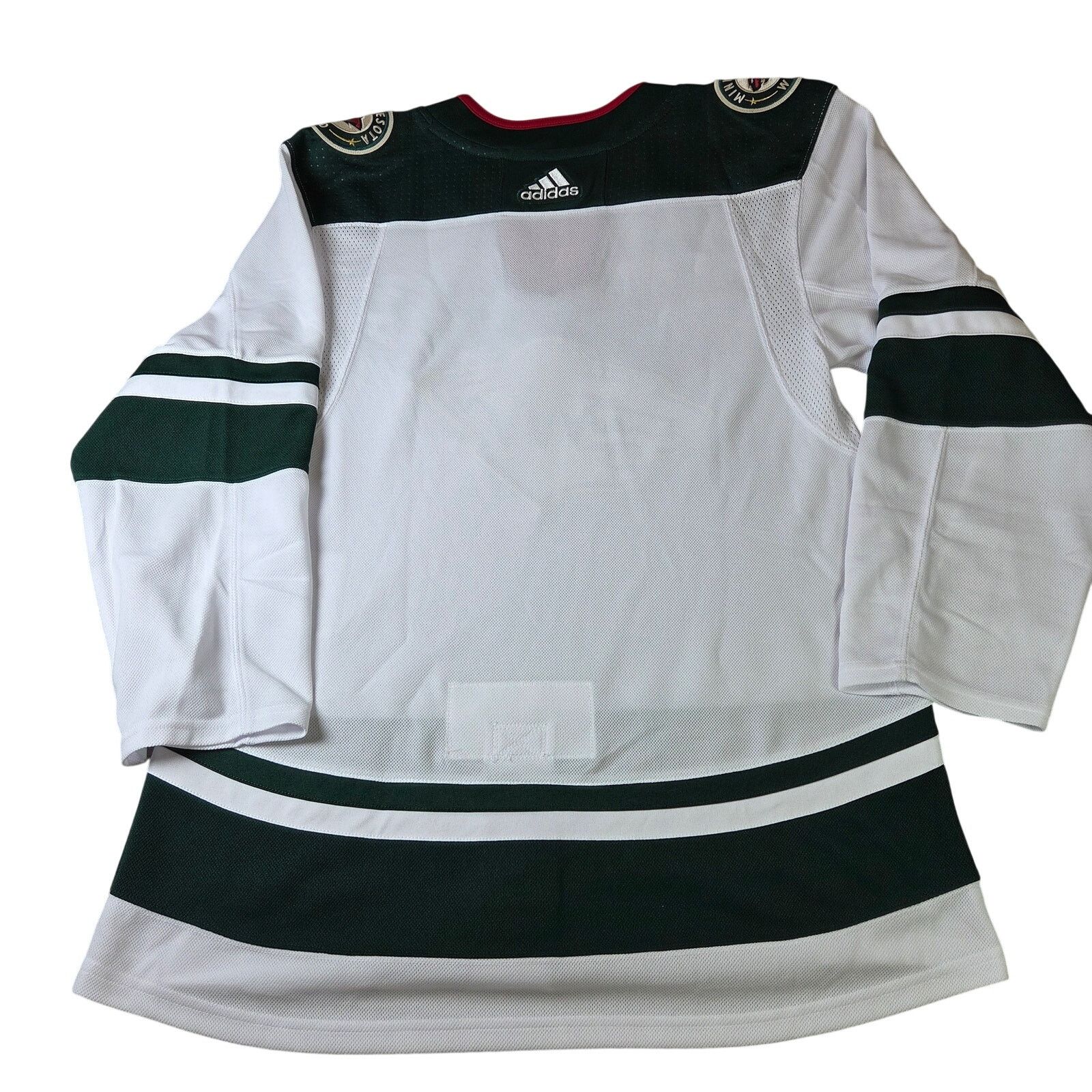 Adidas Adidas Minnesota Wild Climalite Jersey Size 46 Fight Strap Size US M / EU 48-50 / 2 - 2 Thumbnail