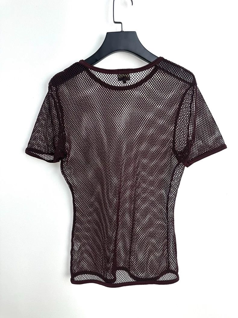Jean Paul Gaultier Jean paul gaultier Slim-fit grid tights short sleeves 2504- Size US L / EU 52-54 / 3 - 5 Thumbnail