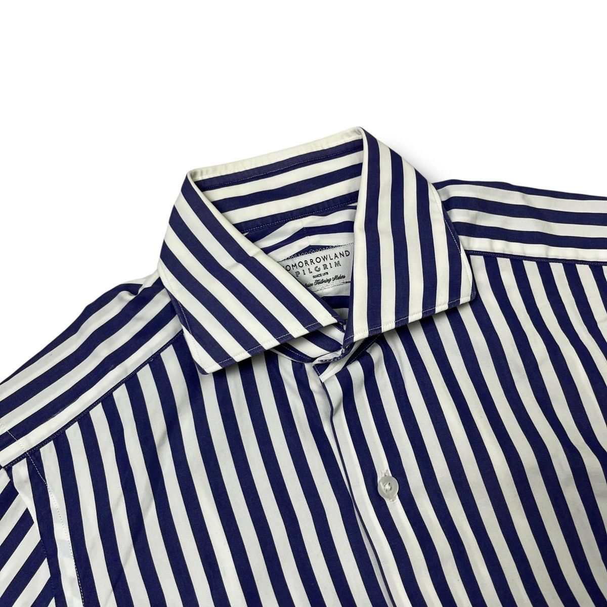 Tomorrowland Tomorrowland striped long sleeve button ups shirt Size US XS / EU 42 / 0 - 5 Thumbnail