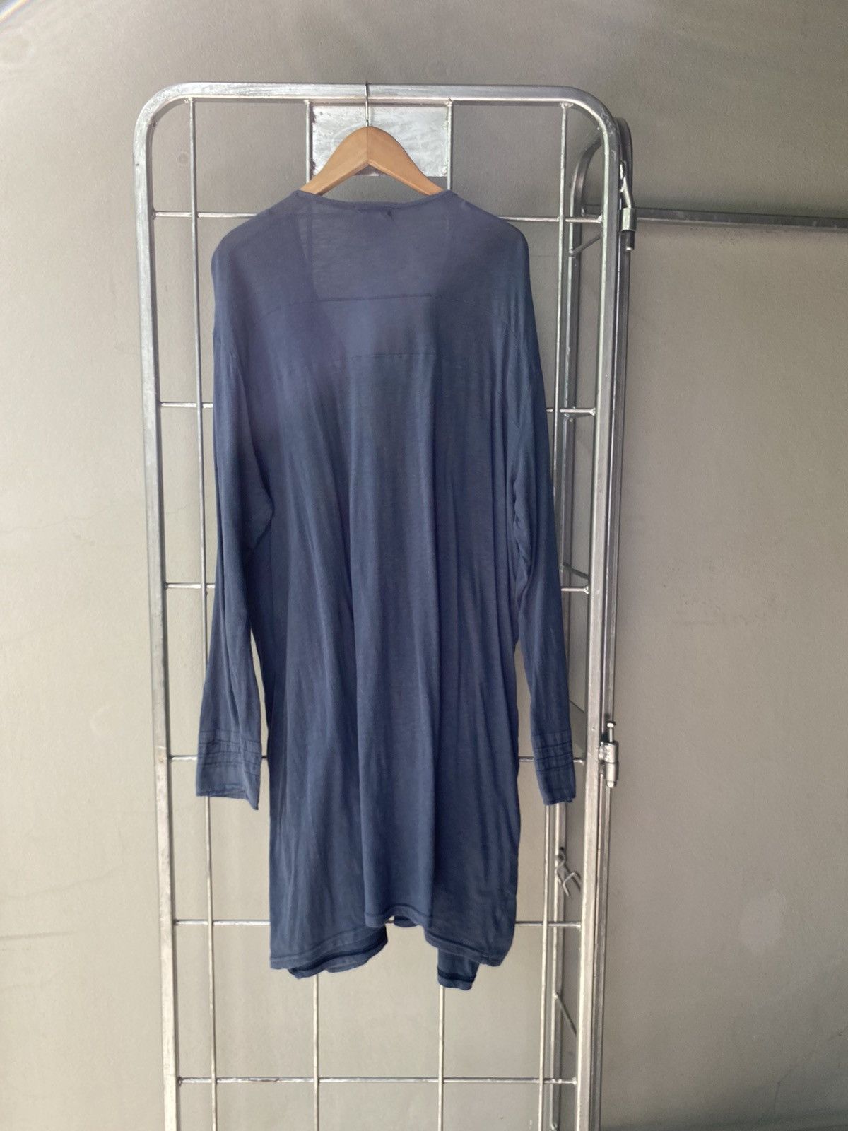 Issey Miyake Plantation Blue Pintuck Dress Size ONE SIZE - 14 Thumbnail