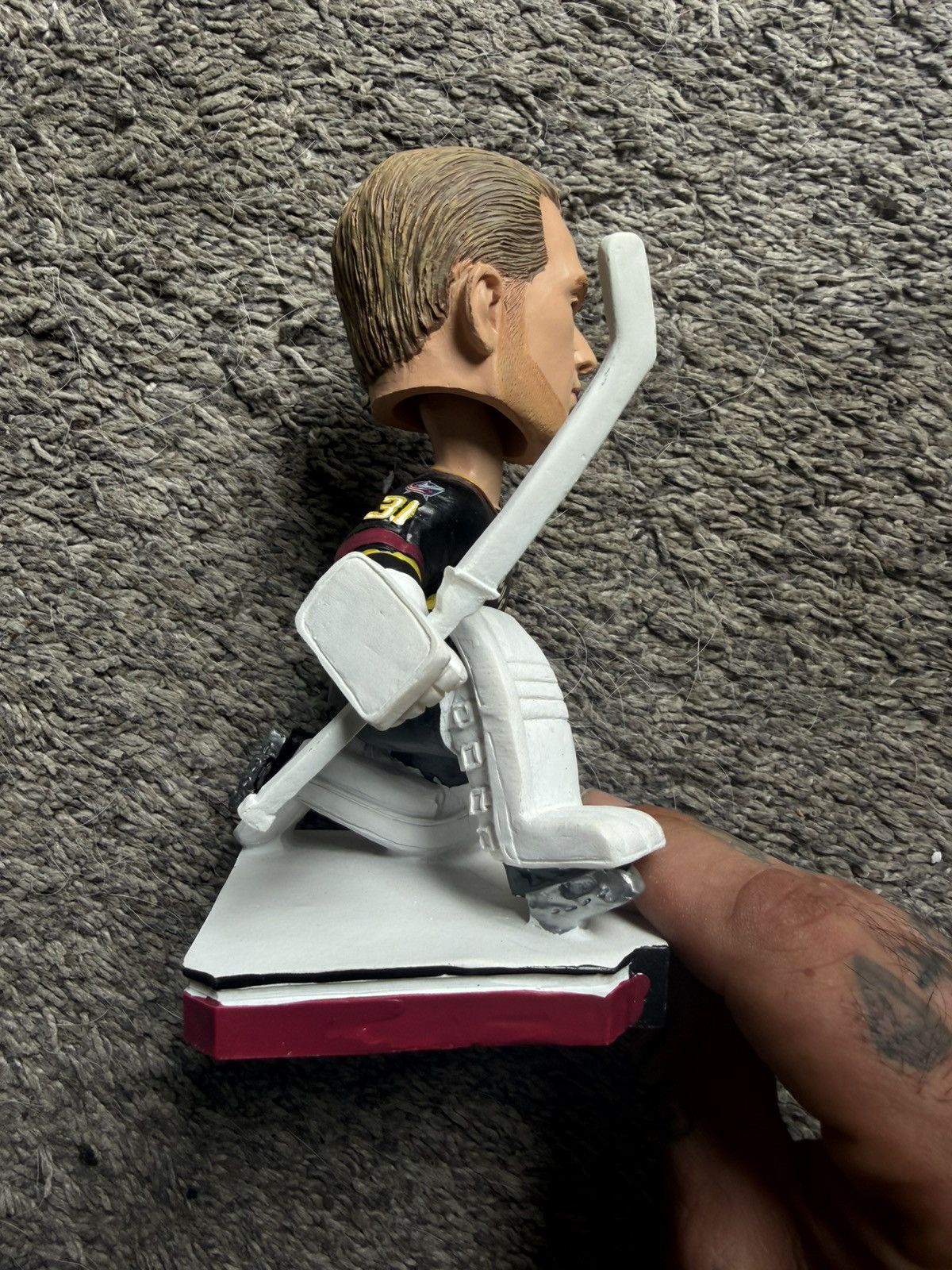 NHL 2017 Cleveland Monsters #31 Anton Forsberg Bobblehead Size ONE SIZE - 4 Thumbnail
