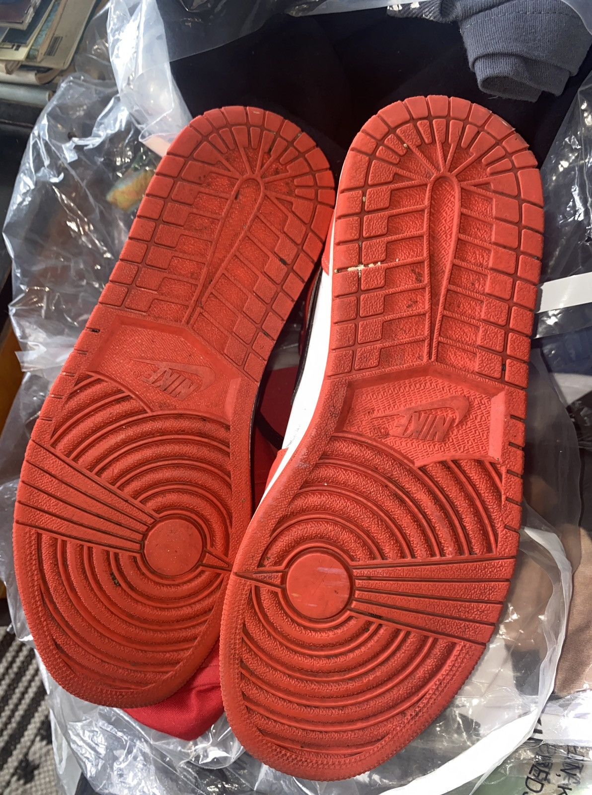 Nike Size 9.5 Jordan 1 Rare Air Orange used Size US 9.5 / EU 42-43 - 5 Thumbnail