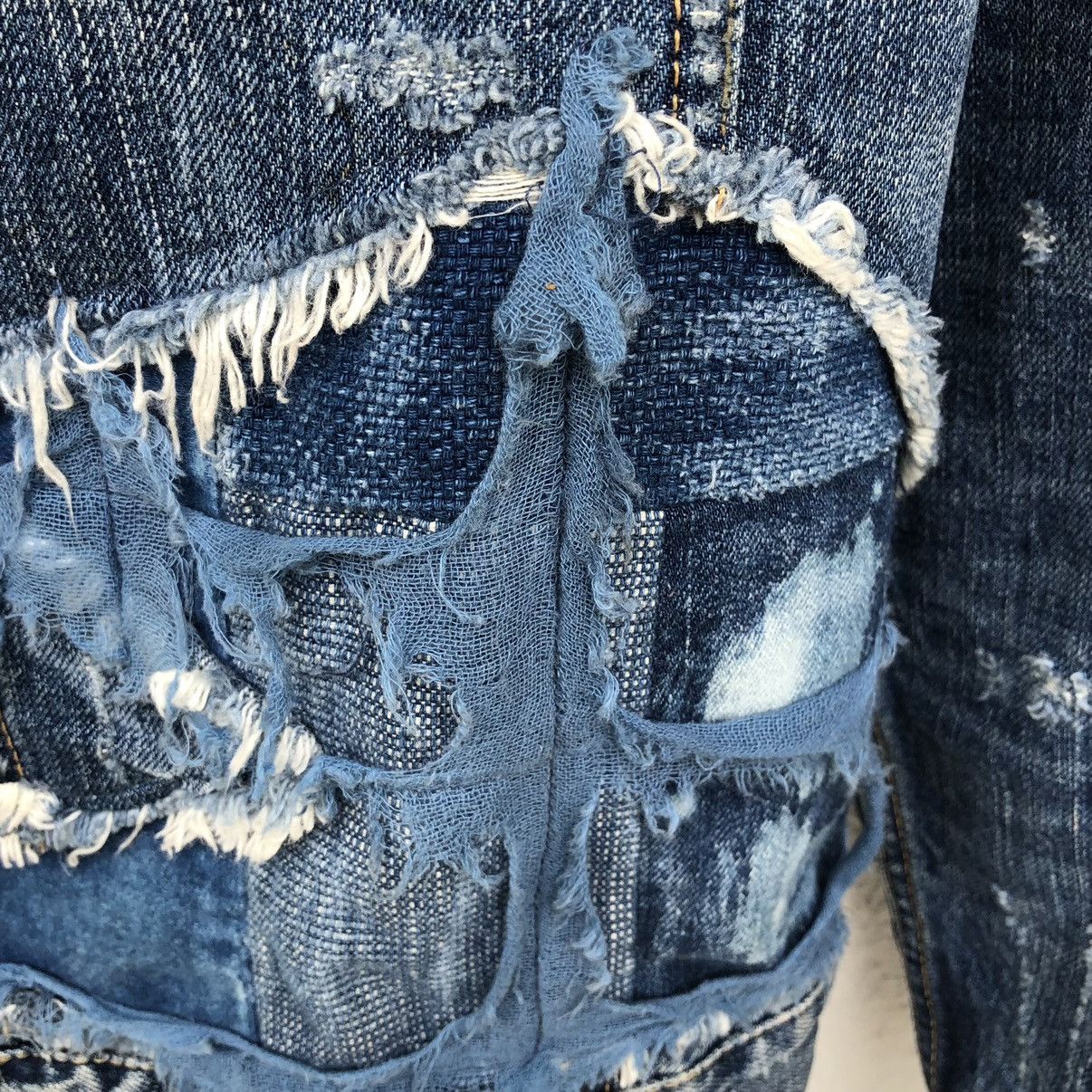 Levi's Made & Crafted Levis Made & Crafted Type IV Trucker Boro Made In Japan 🇯🇵 Size US M / EU 48-50 / 2 - 8 Thumbnail