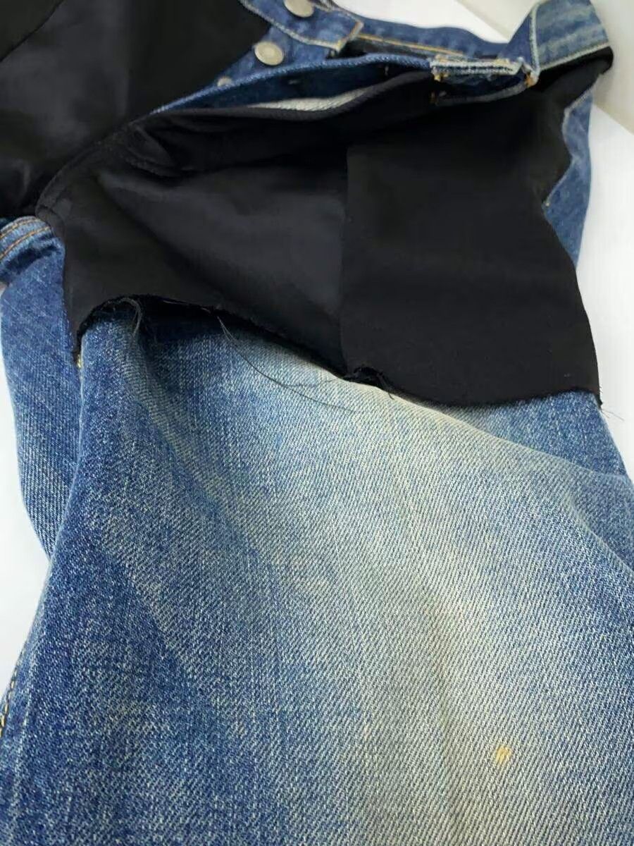 Undercover AW21 Hybrid Silk Panel Denim Jeans Size US 27 - 4 Thumbnail