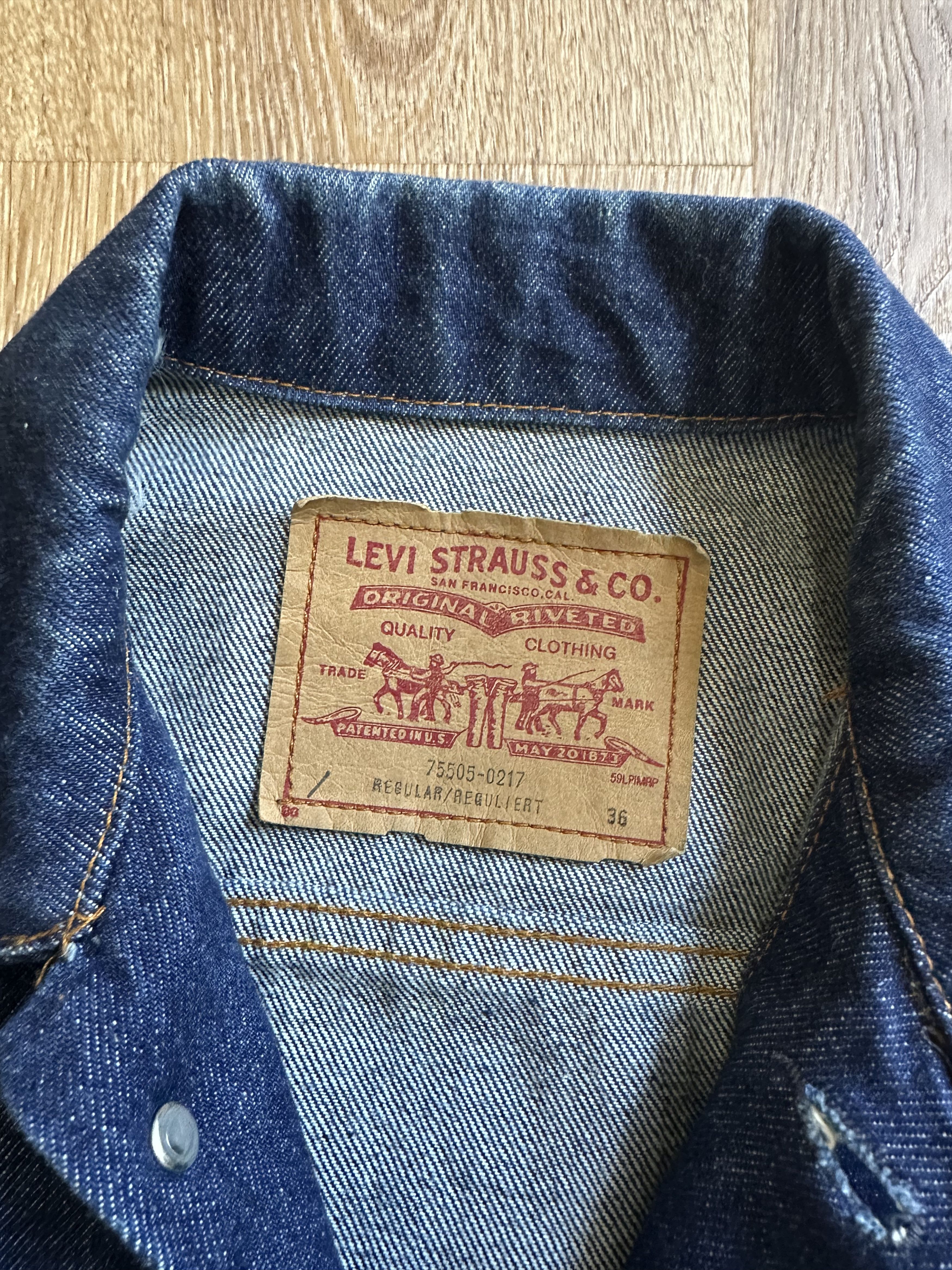 Levi's Levi’s 70’s trucker jacket black sabbath Size US M / EU 48-50 / 2 - 4 Thumbnail