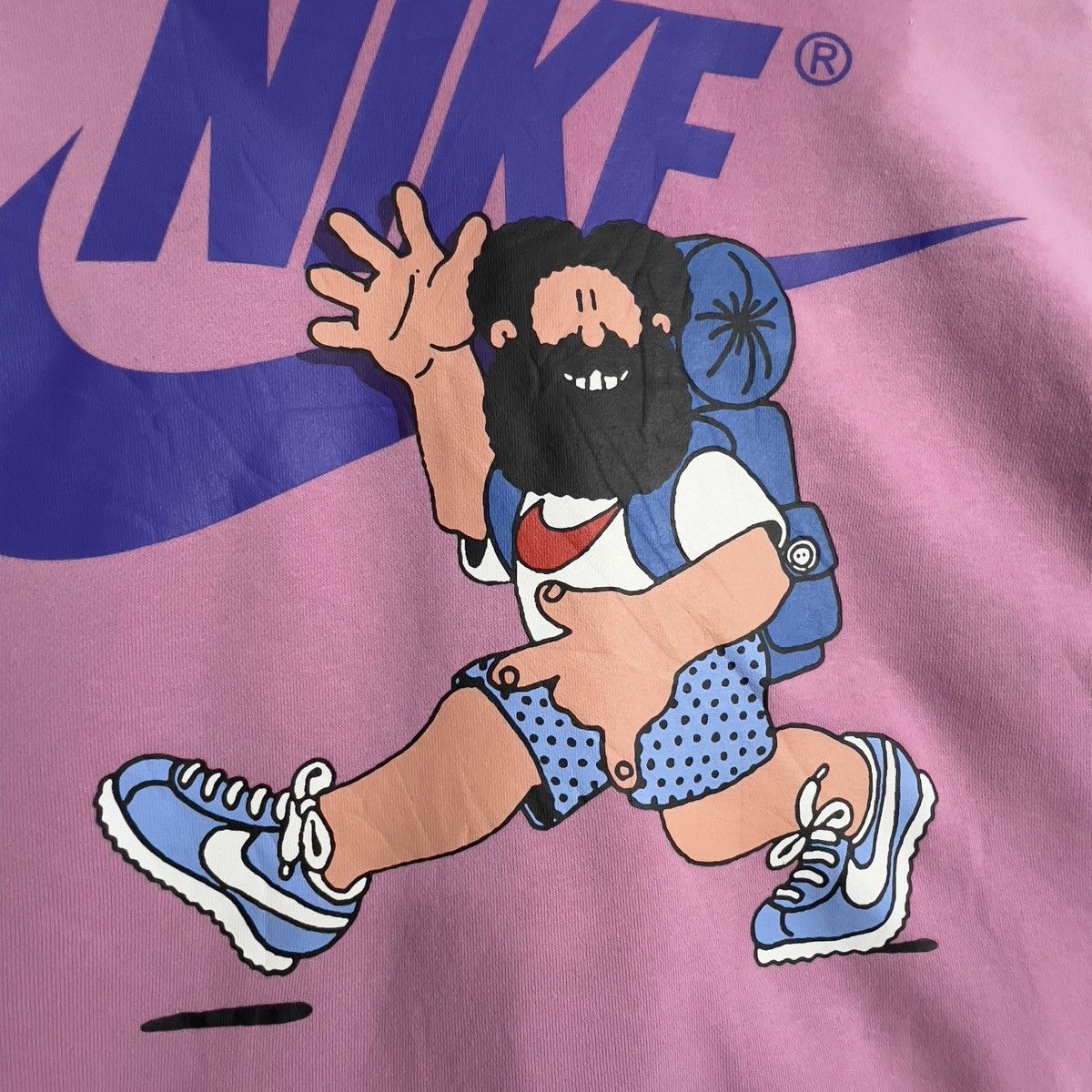 Nike Nike Hoddie Vintage Made in Malaysia Size US M / EU 48-50 / 2 - 7 Thumbnail