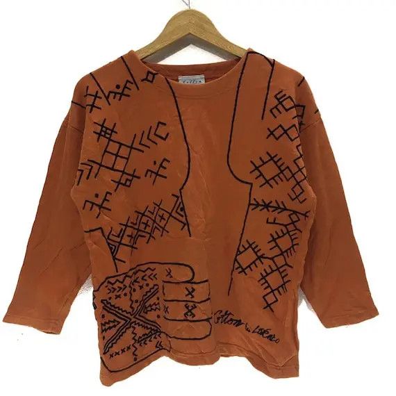 Other Vtg DI LORENZO Made in Italy Pop Art Sweatshirt Pullover Size S / US 4 / IT 40 - 1 Thumbnail