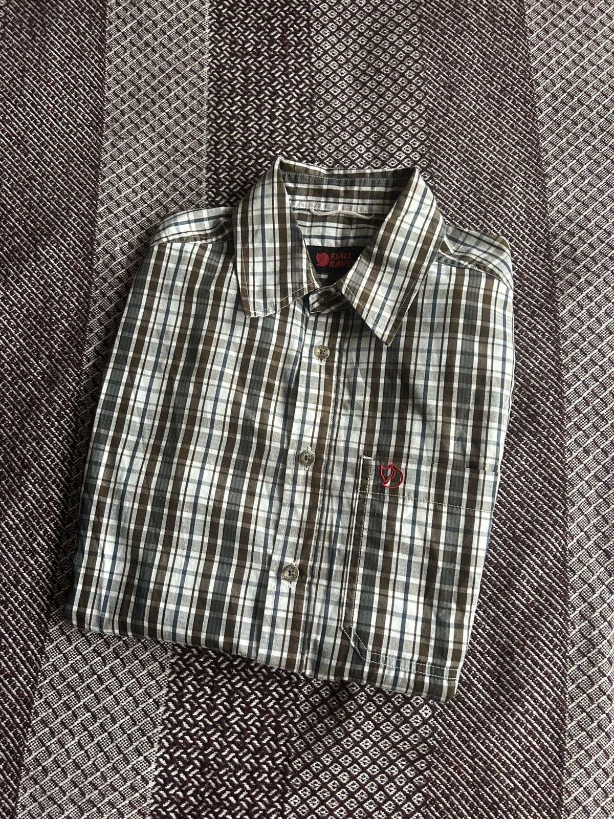 Fjallraven FjallRaven Equipment Outdoor Mens Shirt Striped Size Small Size US S / EU 44-46 / 1 - 11 Thumbnail