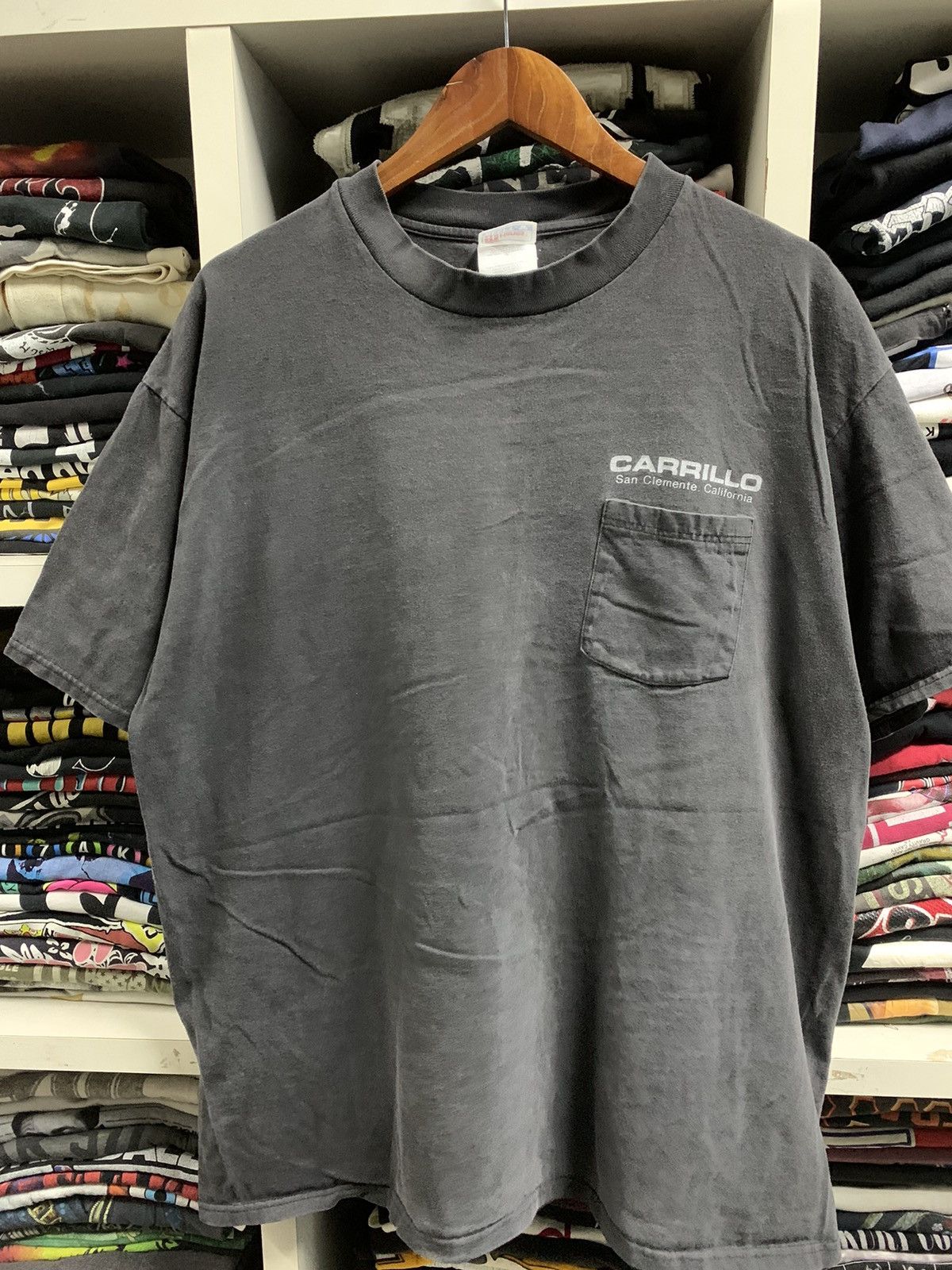 Hanes × Vintage Vintage Carillo t-shirt Size US XL / EU 56 / 4 - 3 Thumbnail