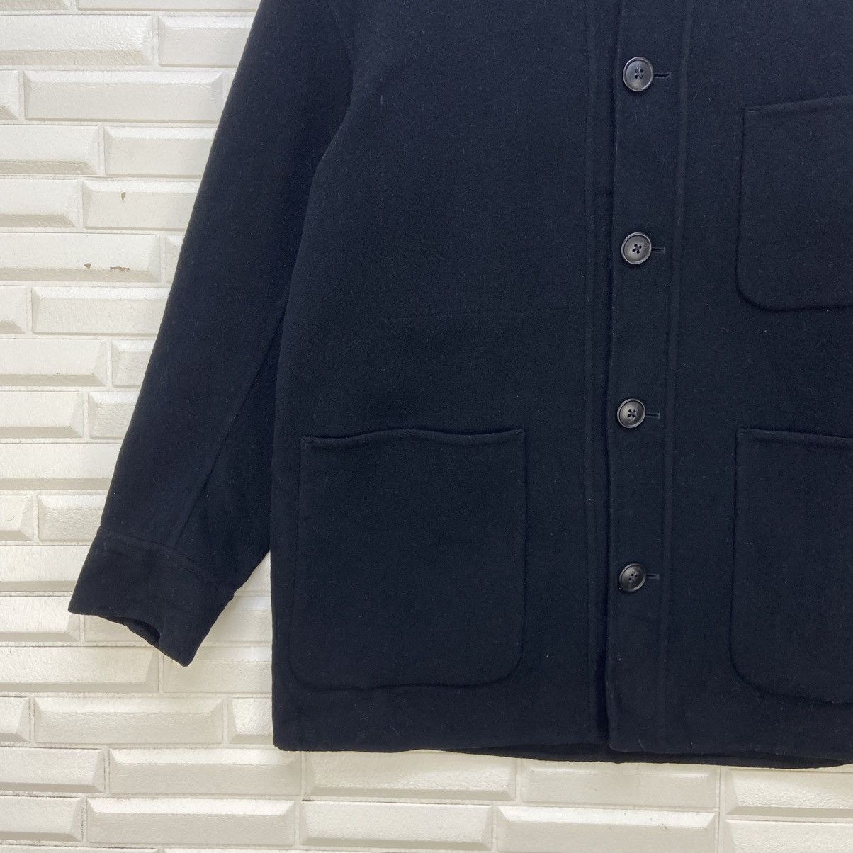 Jil Sander × Uniqlo Jil Sander X Uniqlo Oversized Loose Style Wool Coat Size US M / EU 48-50 / 2 - 4 Thumbnail