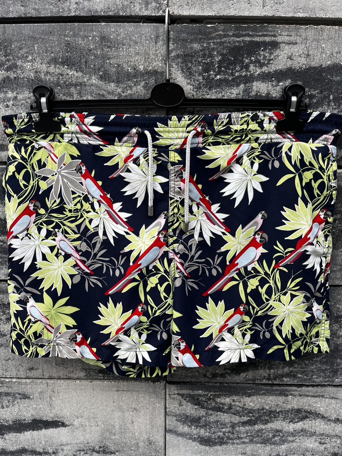 Vilebrequin 🦜 VILEBREQUIN DESIGNER PARROTS SWIM LUXURY STREETWEAR SHORTS Size US 32 / EU 48 - 4 Thumbnail