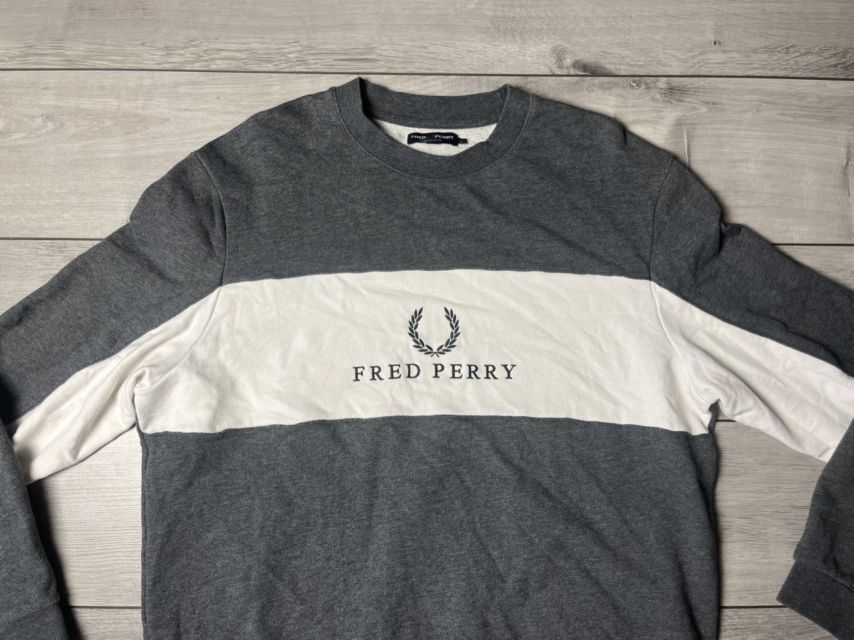 Fred Perry Fred perry sweatshirt spellout size Large Size US L / EU 52-54 / 3 - 3 Thumbnail