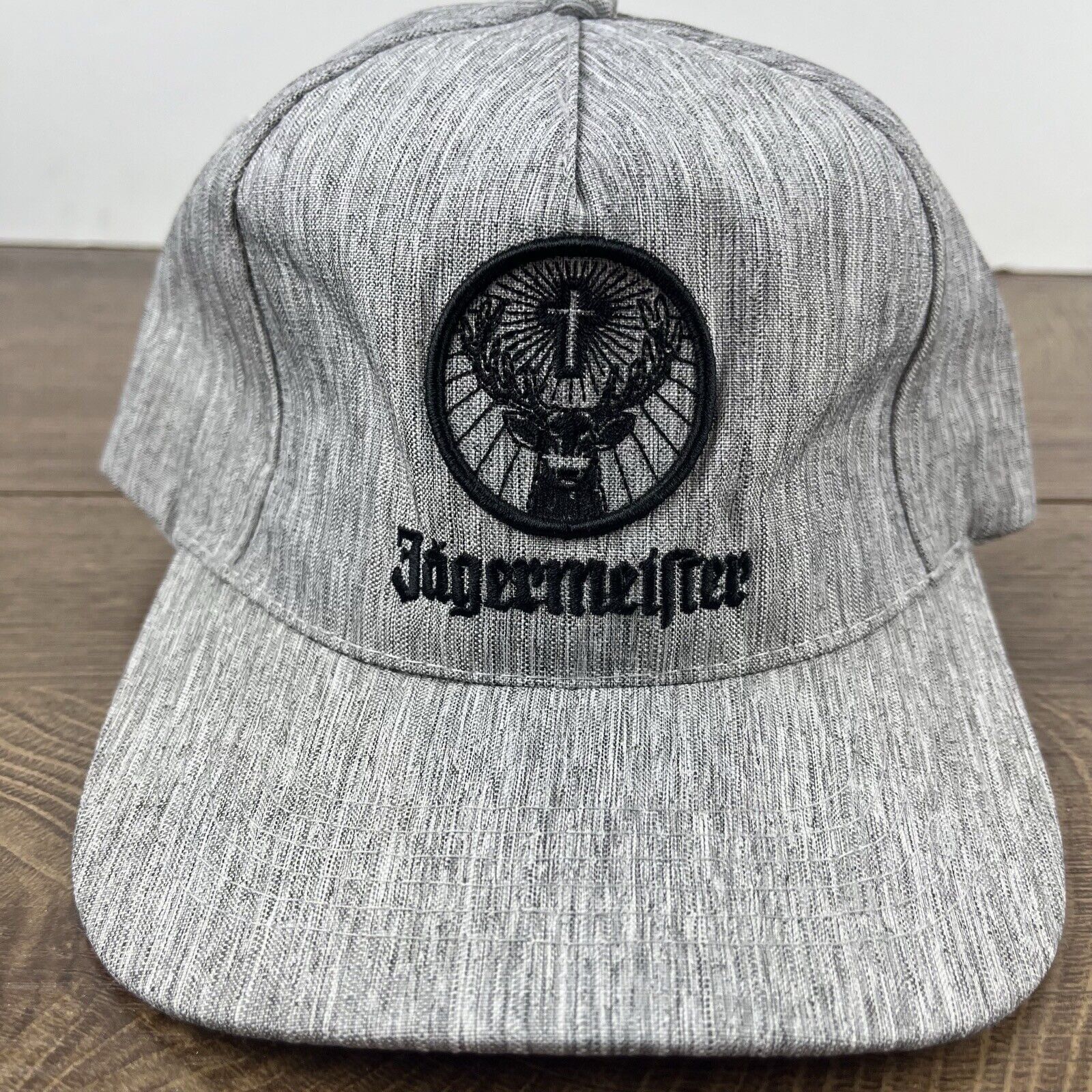 Jagermeister Jagermeister Hat Gray Cap Adjustable Jagermeister Hat Gray A Size ONE SIZE - 6 Thumbnail