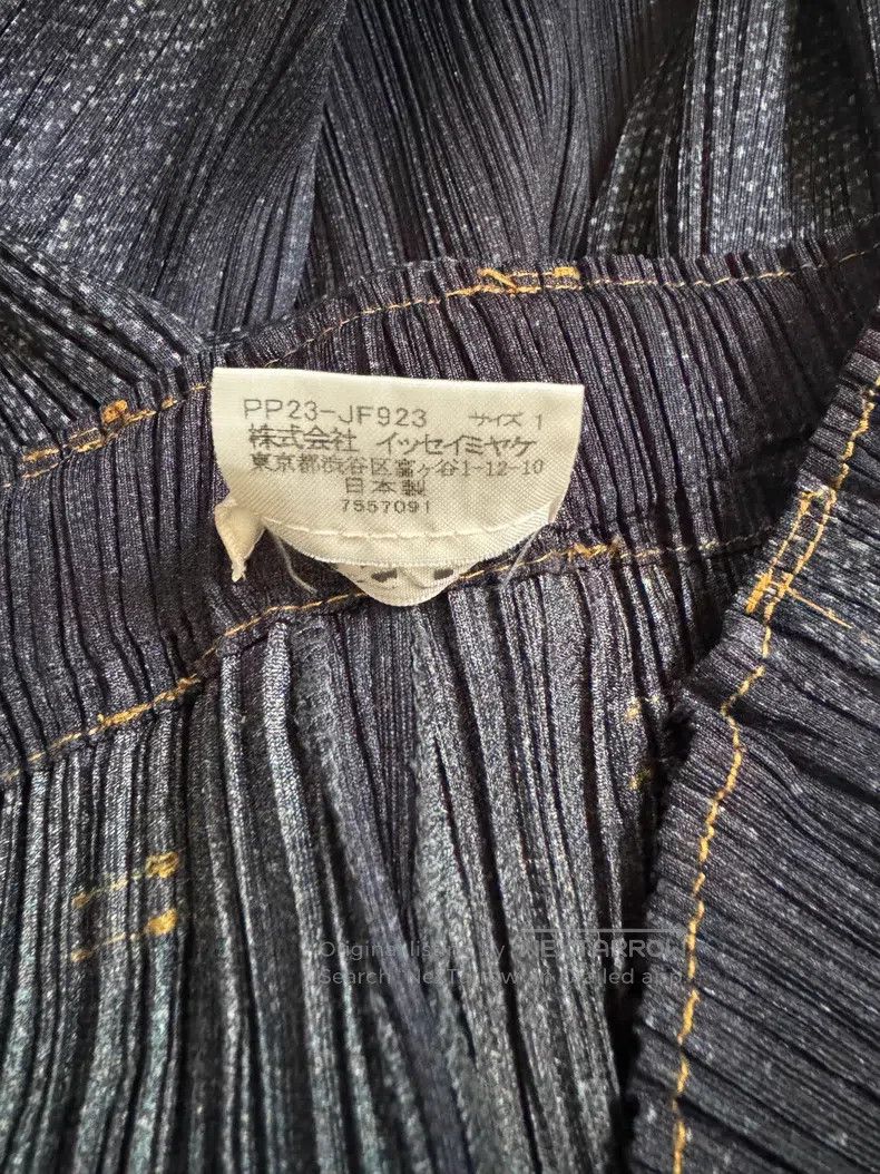 Issey Miyake Issey Miyake size:1 Pleated Series Blue Jeans Size 22" - 8 Thumbnail