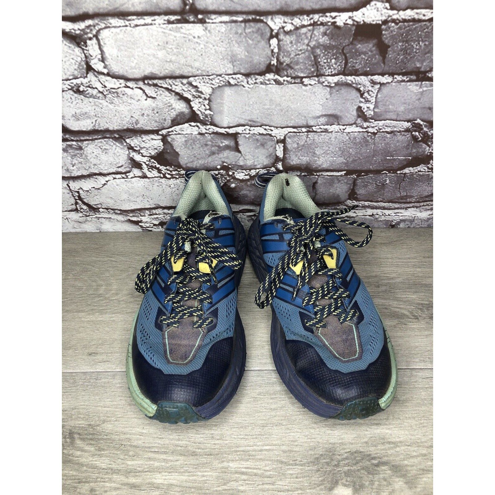 Hoka Hoka One One Speedgoat 3 Blue Synthetic Sneakers Shoes Women Size US 7 / IT 37 - 11 Thumbnail