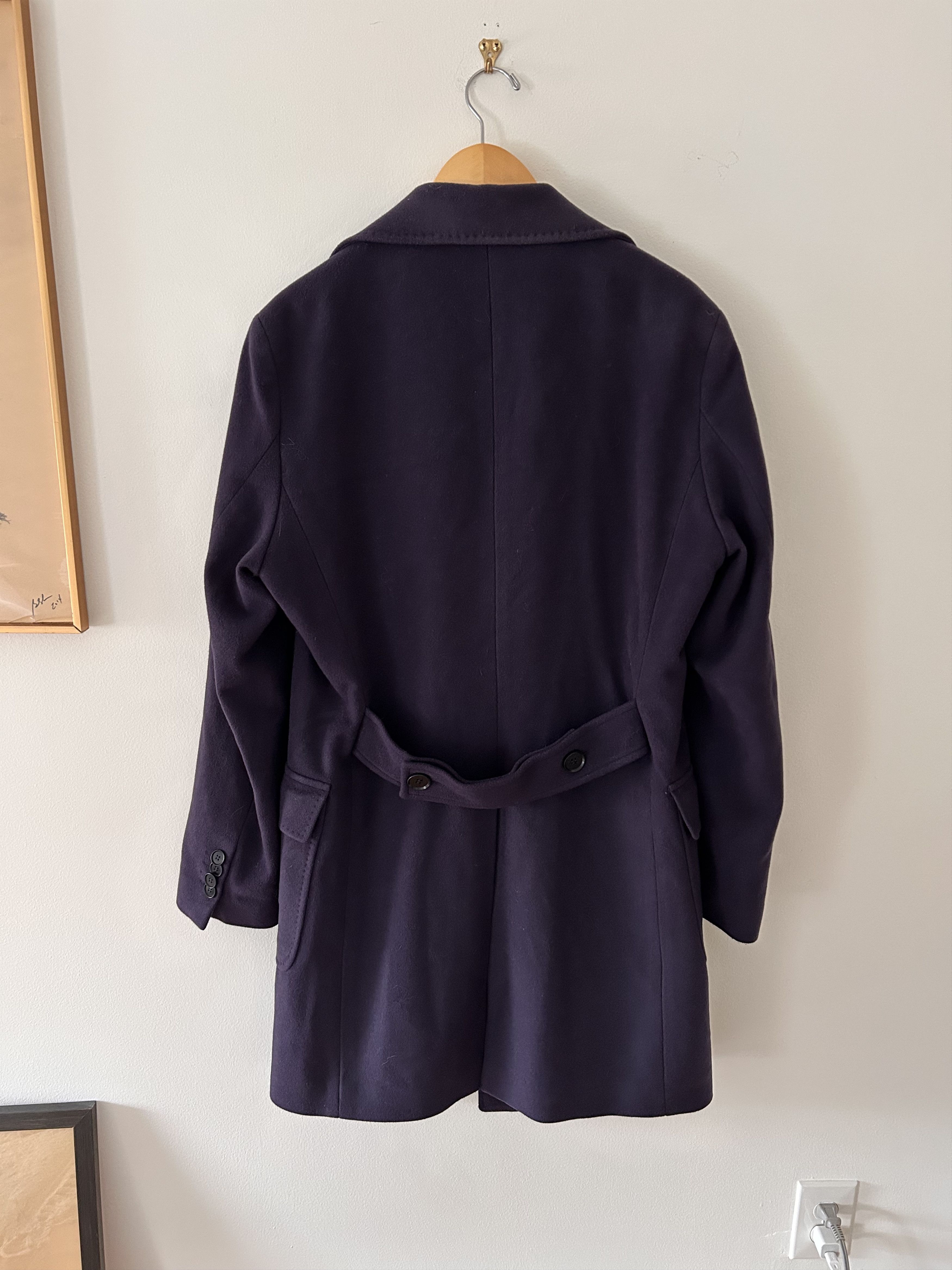 Oscar Jacobson Sir of Sweden navy polo coat Size US L / EU 52-54 / 3 - 2 Thumbnail
