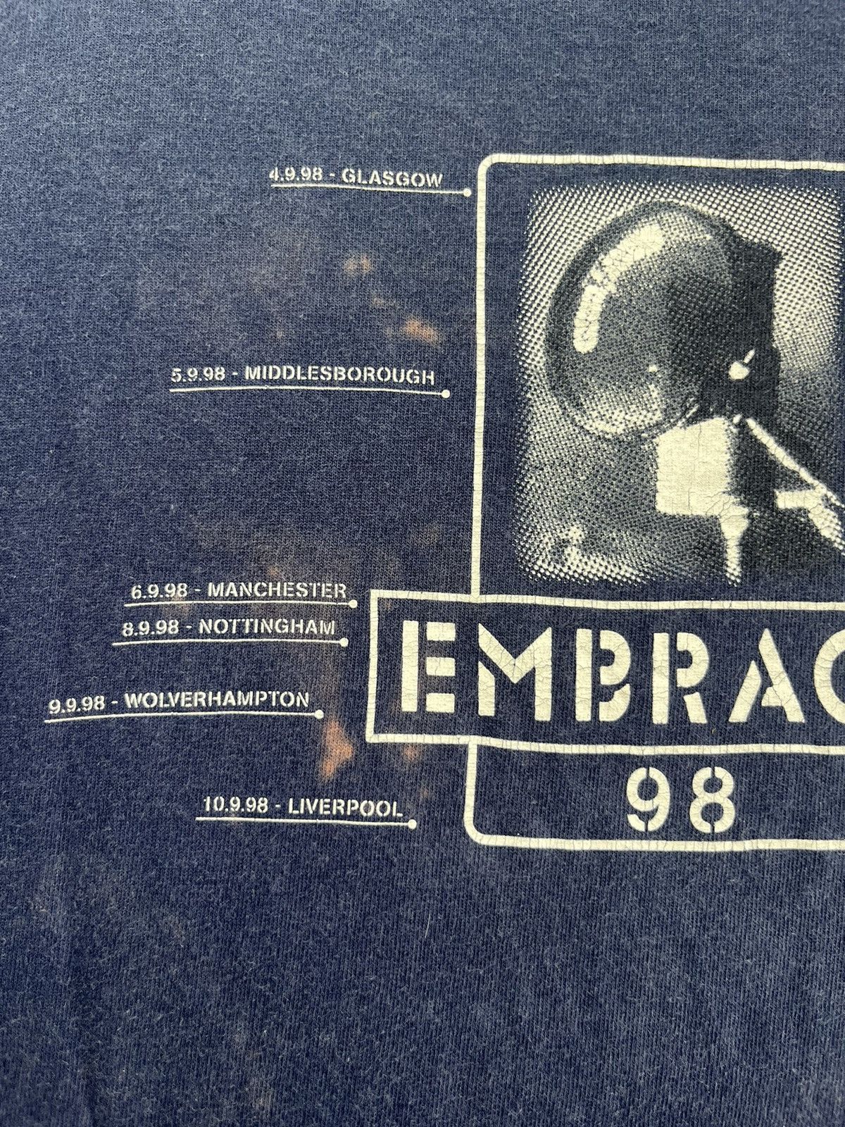 Band Tees Vintage EMBRACE The Good Will Out 1998’s Tour Tshirt Size US L / EU 52-54 / 3 - 11 Thumbnail