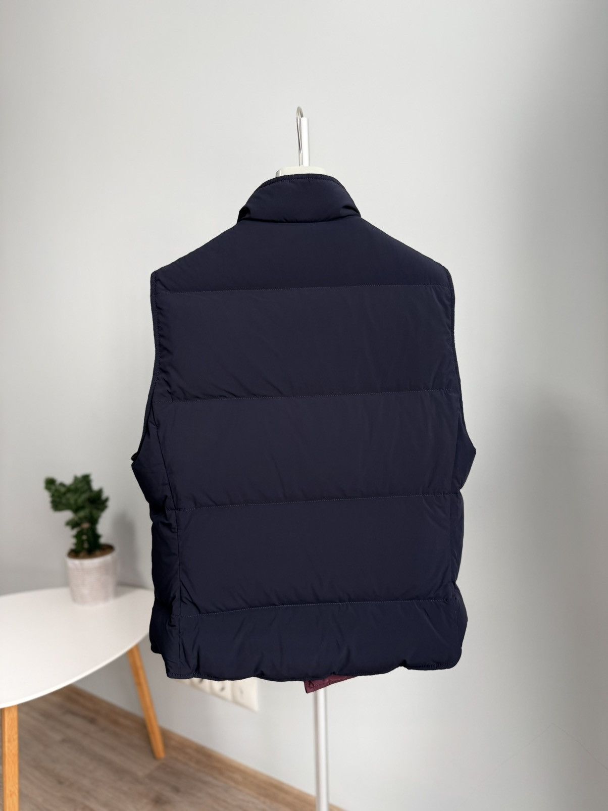 Brunello Cucinelli Brunello Cucinelli Goose Down Vest Blue Size US M / EU 48-50 / 2 - 8 Thumbnail