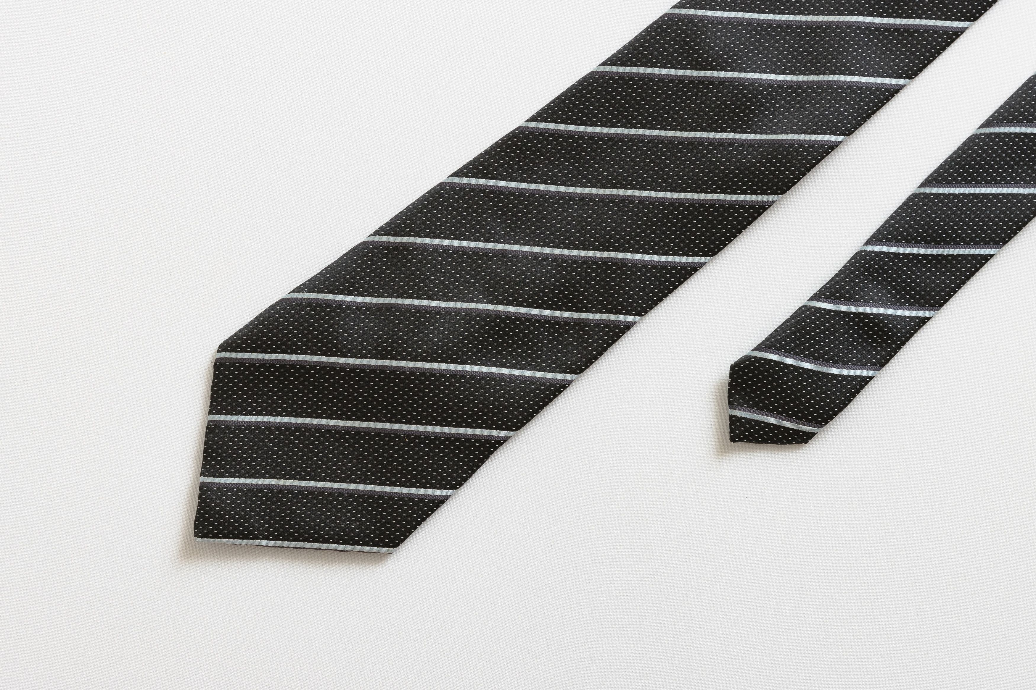 Vintage Roccobarocco Tie abstract pattern print necktie silk tie 040 Size ONE SIZE - 1 Thumbnail