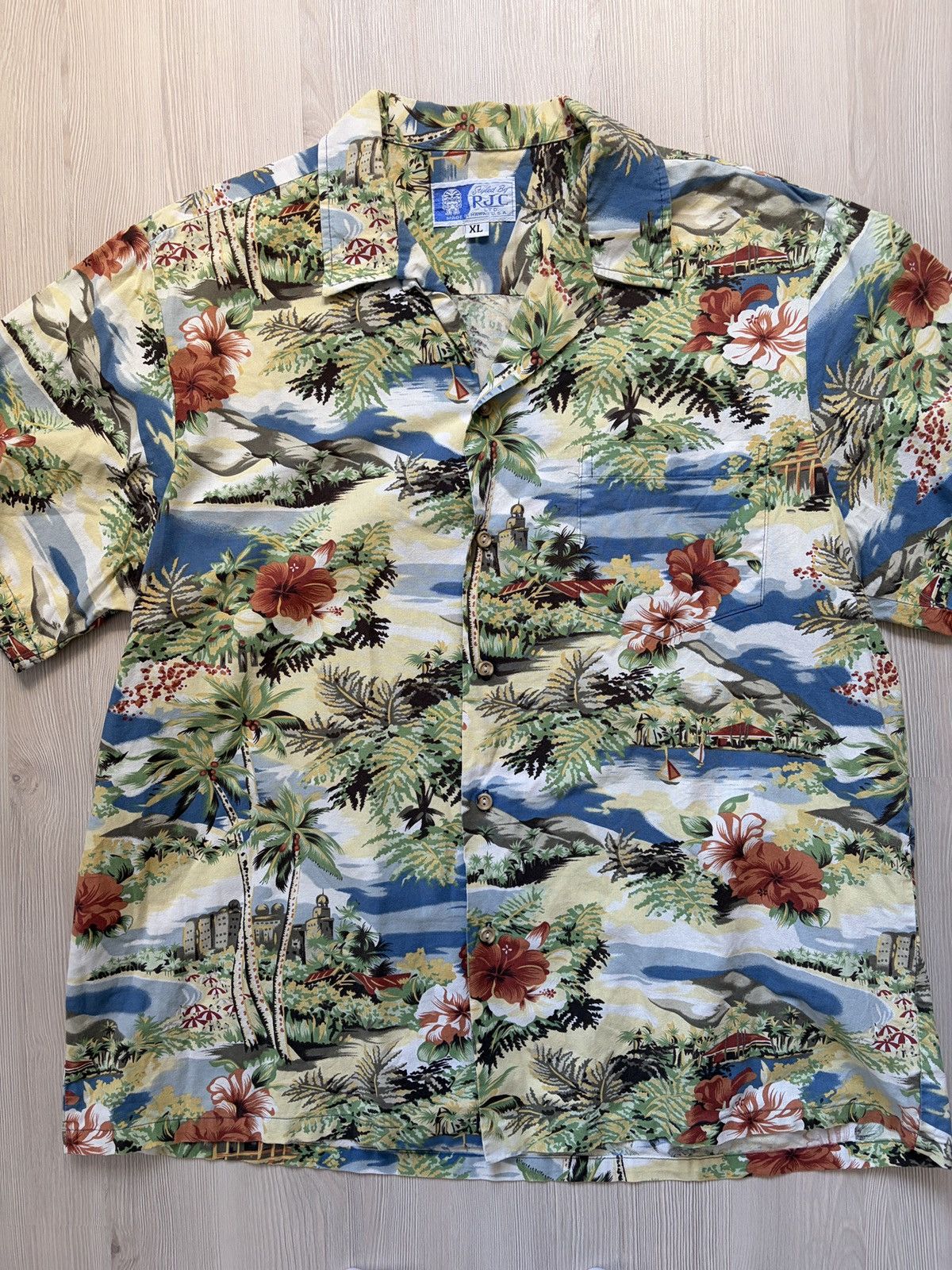 Cockpit USA RJC Hawaiian Summer Shirt USA Size US XL / EU 56 / 4 - 3 Thumbnail