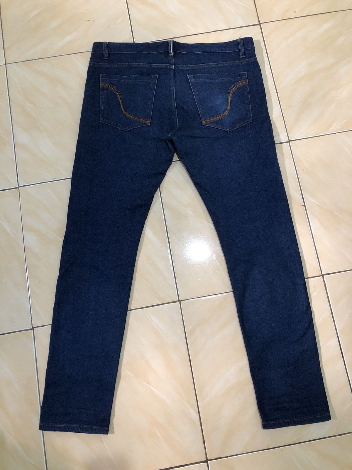 Free People Freeride EVO 3.0 Selvedge Denim Lab Jeans Size US 38 / EU 54 - 7 Thumbnail